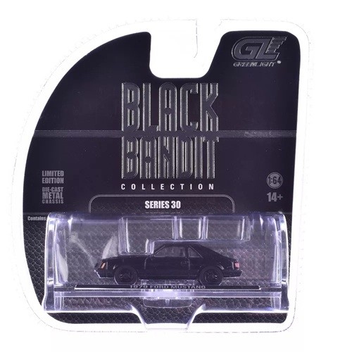 Greenlight Collectibles Black Bandit Series 30 – 1979 Ford Mustang (28170-F)