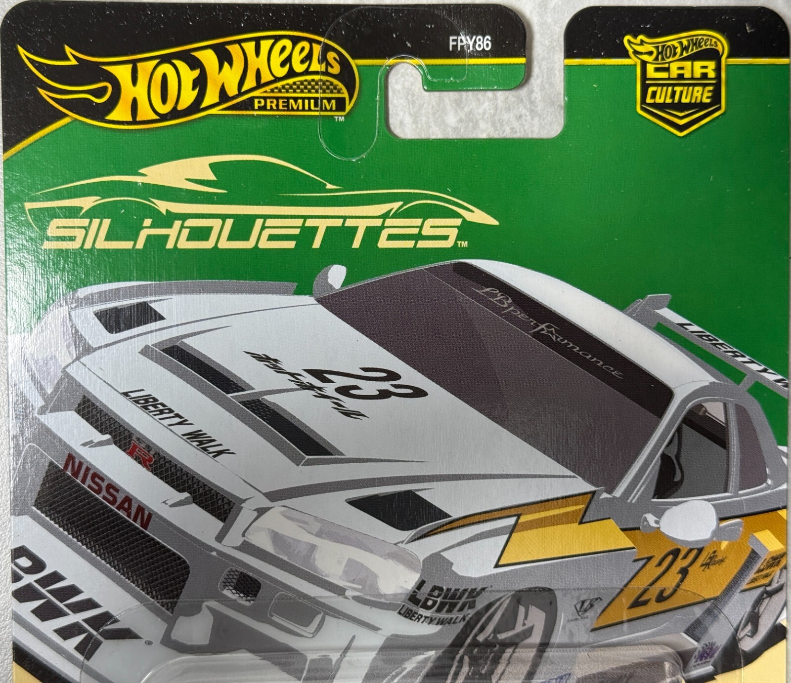 2025 Hot Wheels Car Culture Silhouettes LB-ER34 Super Silhouette Nissan Skyline