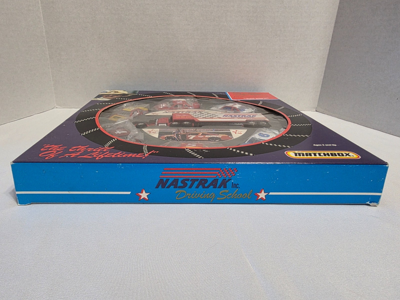 MATCHBOX RICHARD PETTY RODNEY COMBS NASTRAK DRIVING SCHOOL CAR SET 6 CAR 1 TRUCK