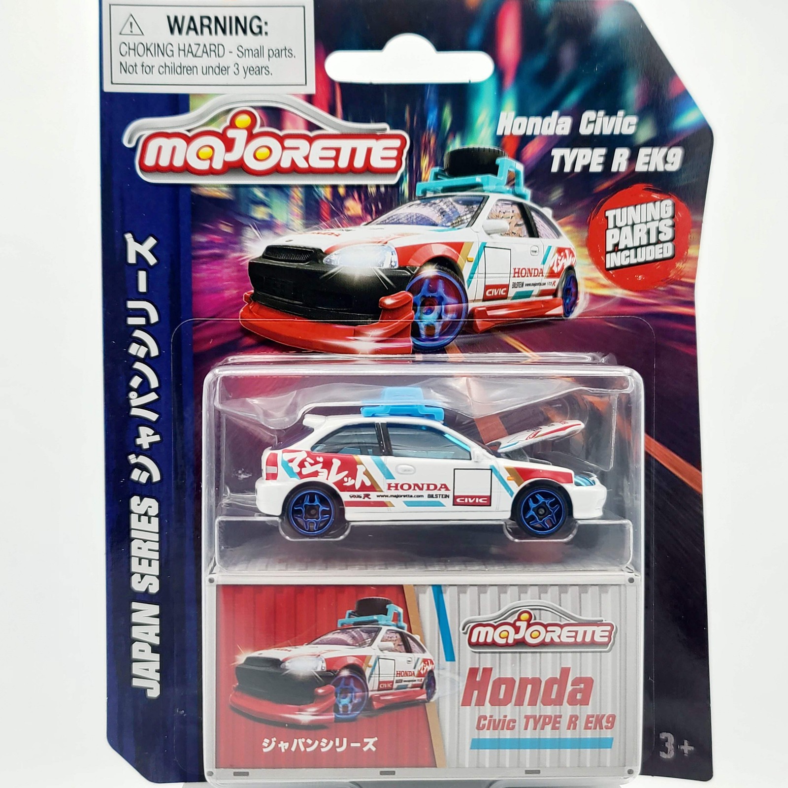 Majorette – Japan Series w/ Tuning Parts (Set of 6 Cars) Rubber Tires