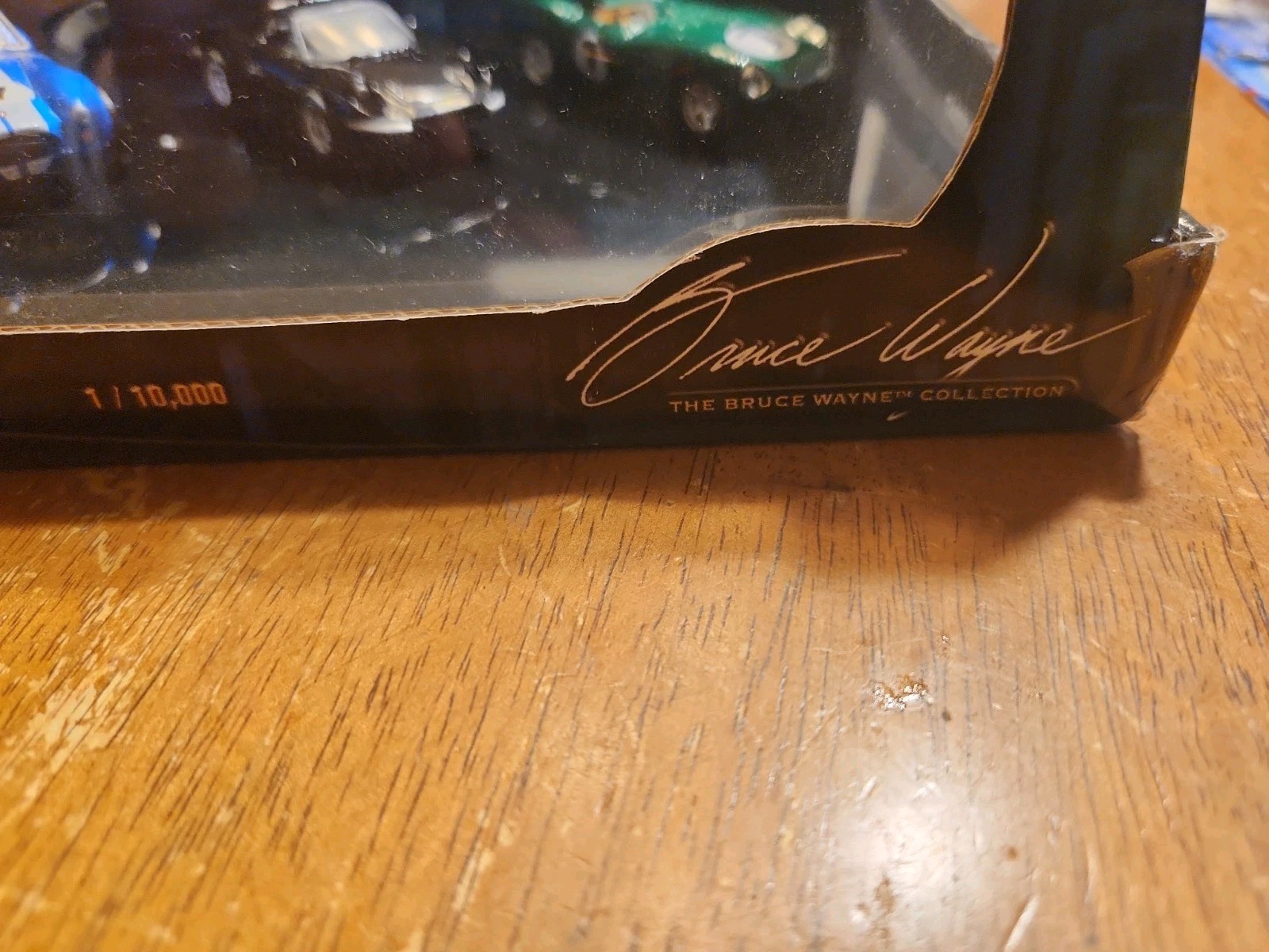 Hot Wheels Bruce Wayne Collection Batman 3 Car Set Jaguar/Ferrari/Shelby Read