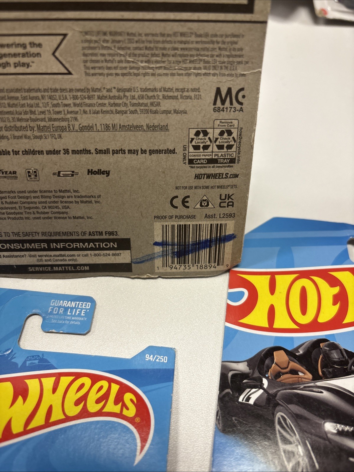 NIP Hot Wheels Lot Of 6 -Sports Cars- Please See Description + Photos
