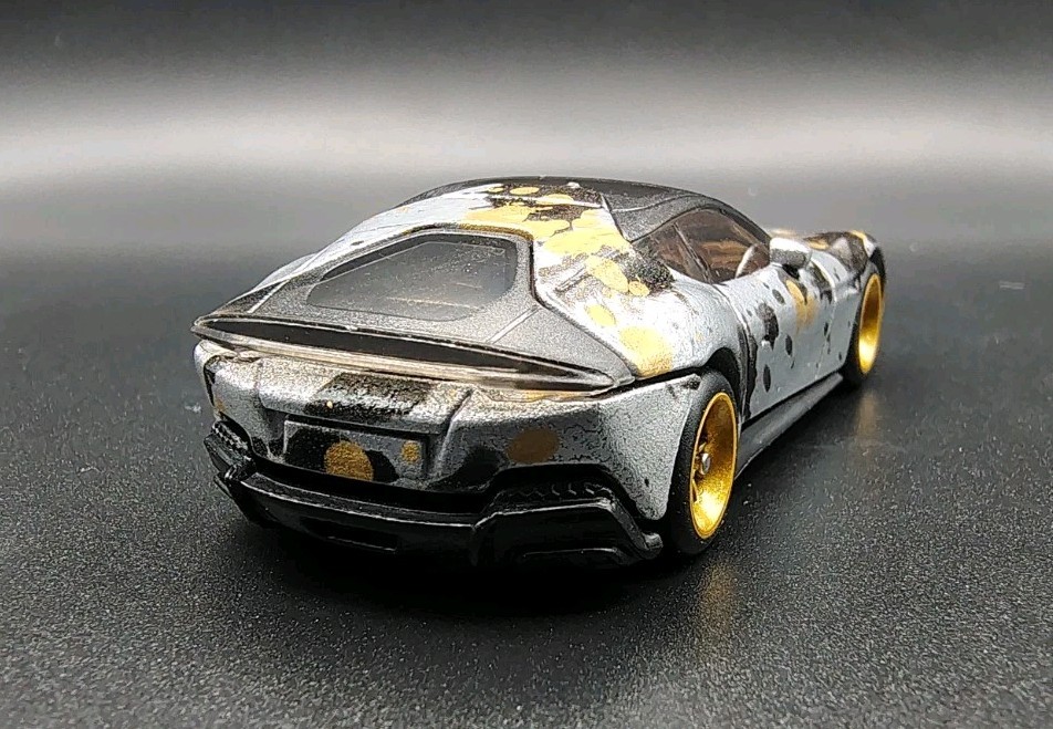 *Custom Hot Wheels* Ferrari 12Cilindri “Artsy Silverian” By NoScalpCustoms