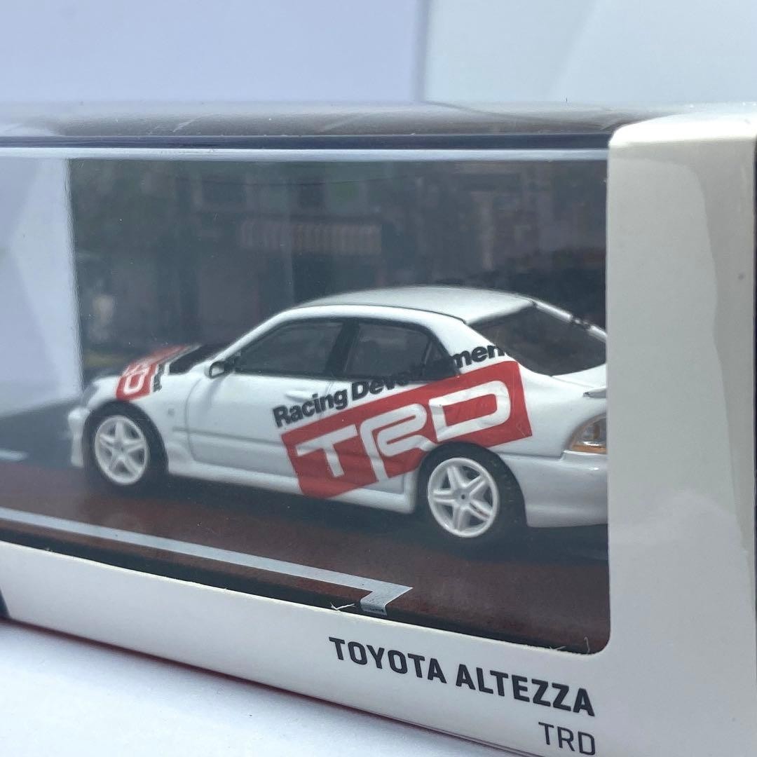 Tarmac Works 1:64 Toyota Altezza TRD White 2020 Diecast Car Model Collection New