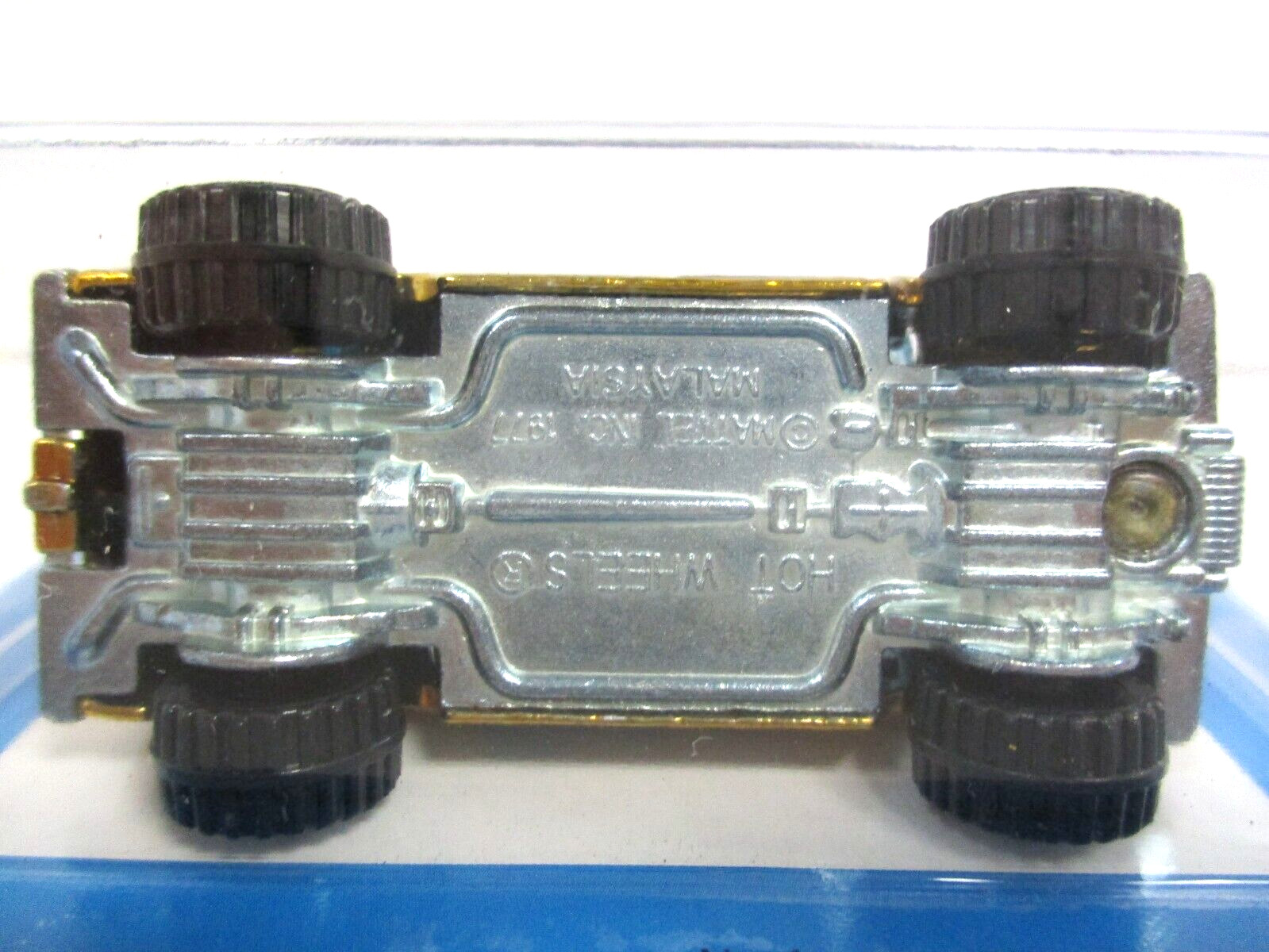 HOT WHEELS – SUPER CHROMES – BAJA BREAKER LIFTED 4X4 FORD VAN (GOLD) – 1/64