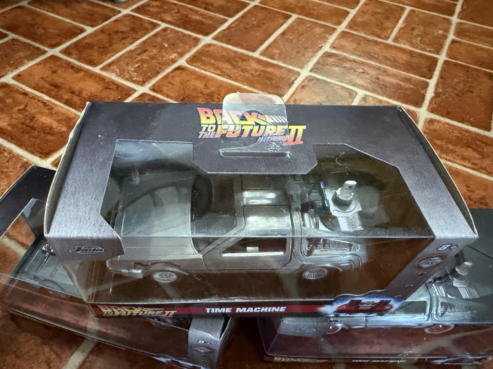 5 New Jada Hollywood Back To The Future Time Machine Delorean 1:32 Diecast Cars