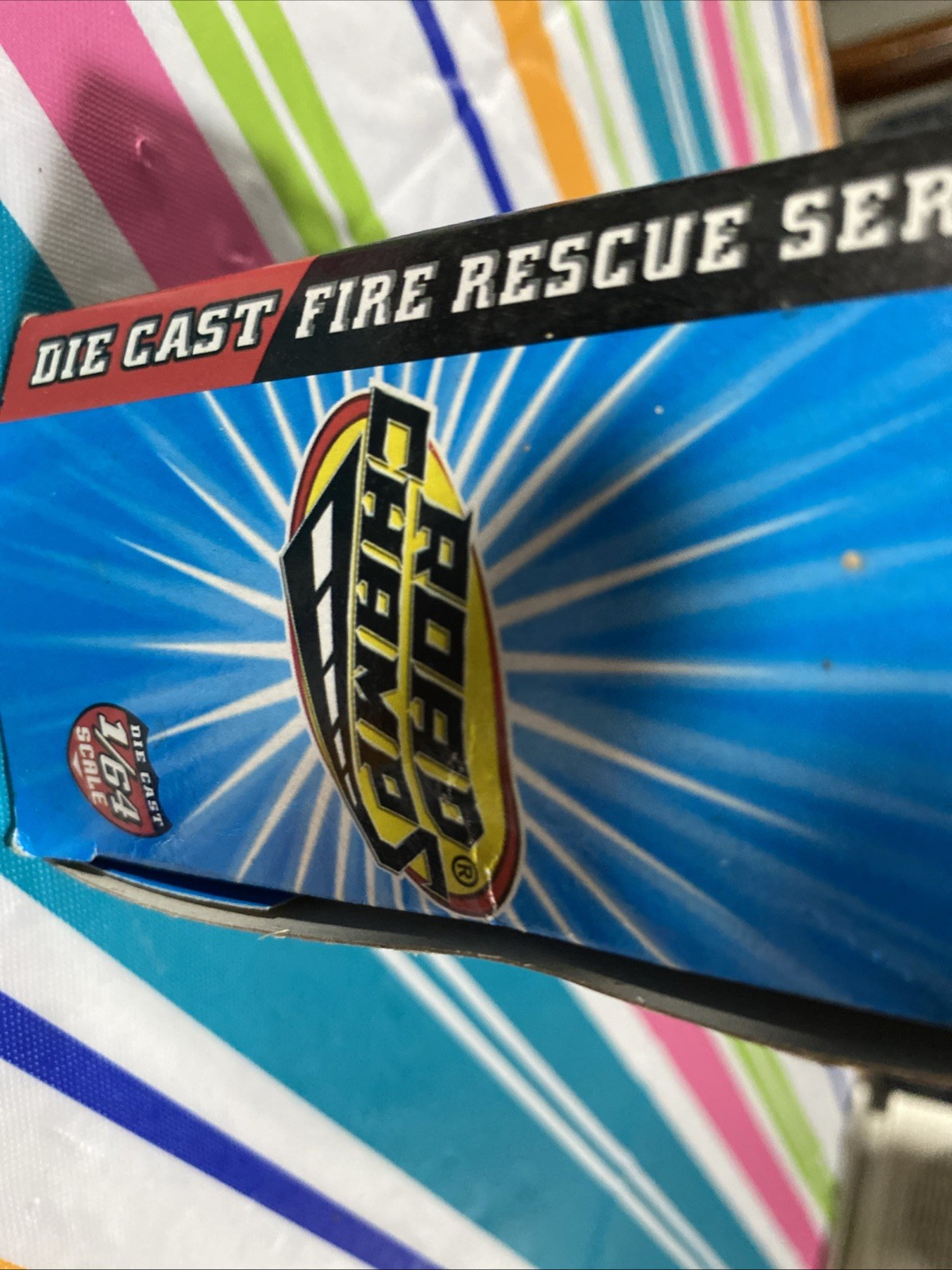 Road Champs Die Cast 1998 Fire Department Pumper Truck Ships Free!