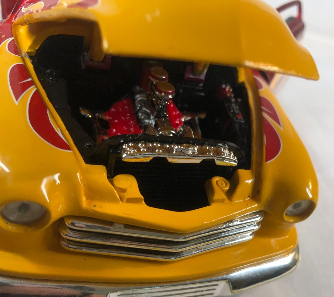Jada 51 1951 Mercury Merc Chopped Badge City Heat Fire Dept Car 1/24