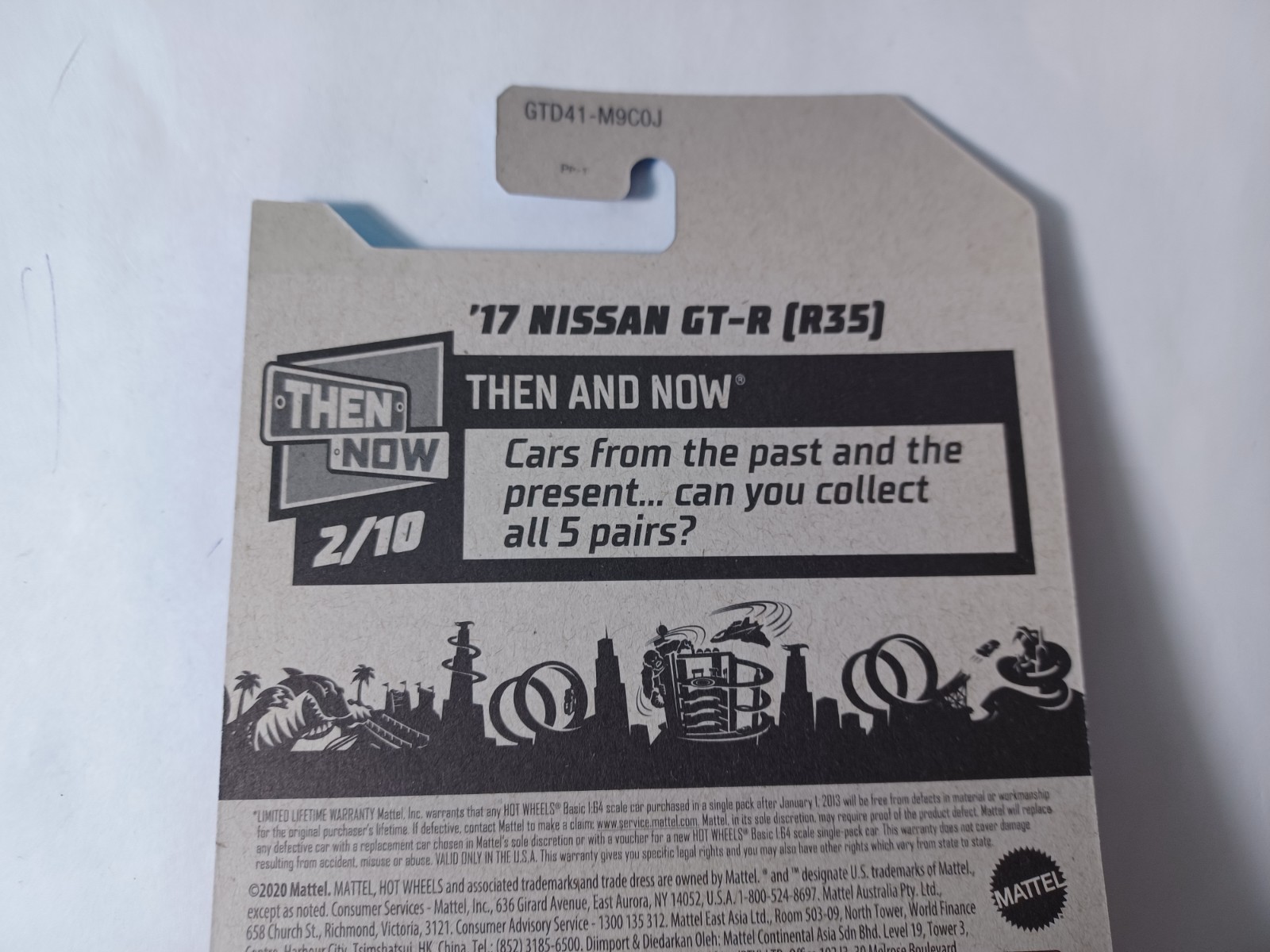 2021 Hot Wheels Kroger Exclusive ’17 Nissan GT-R R35 – Black – 2/10 Then And Now