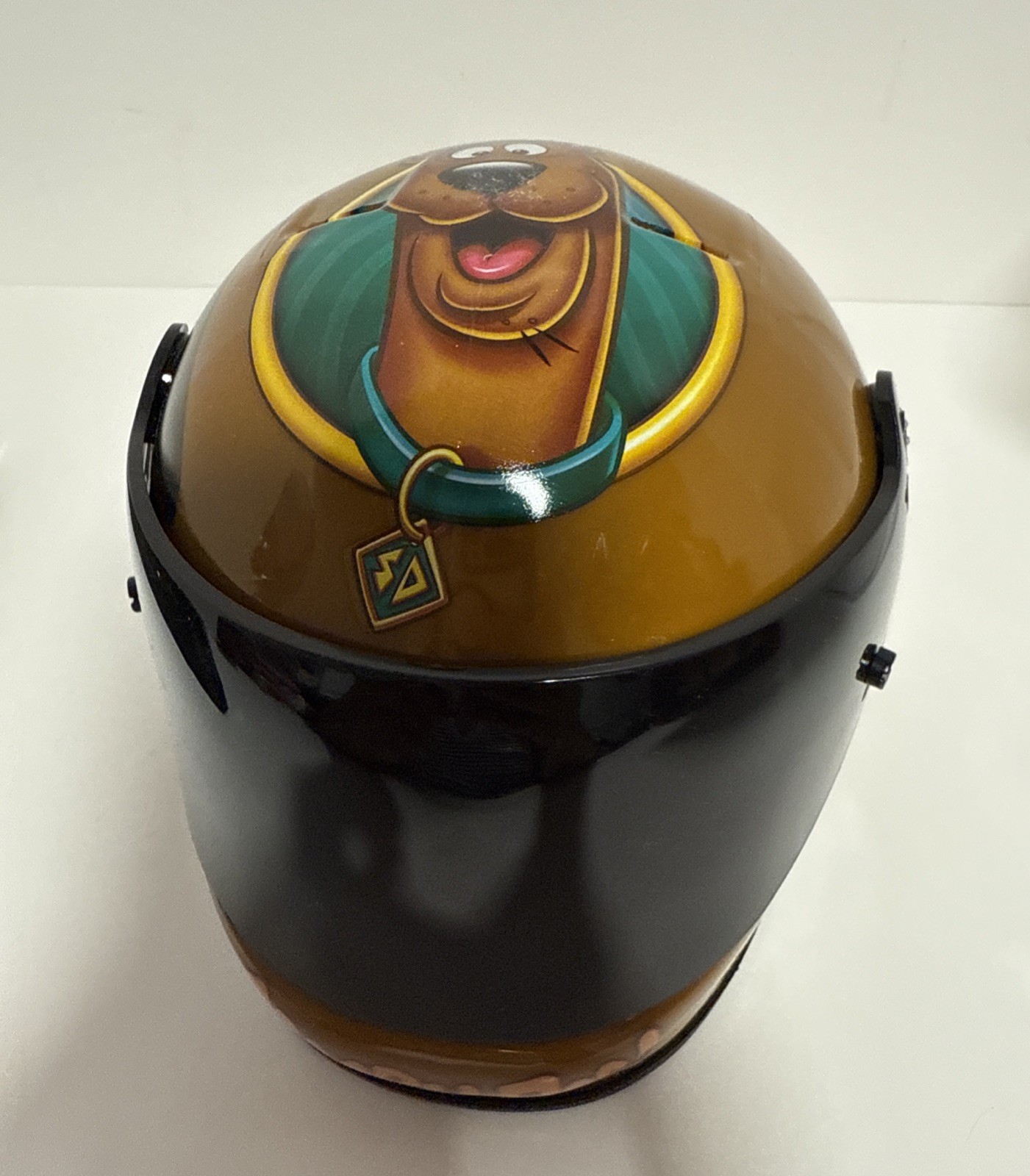 Scooby Doo Monster Jam Series 1 Mini Helmet 1:2 Scale. RARE! Read