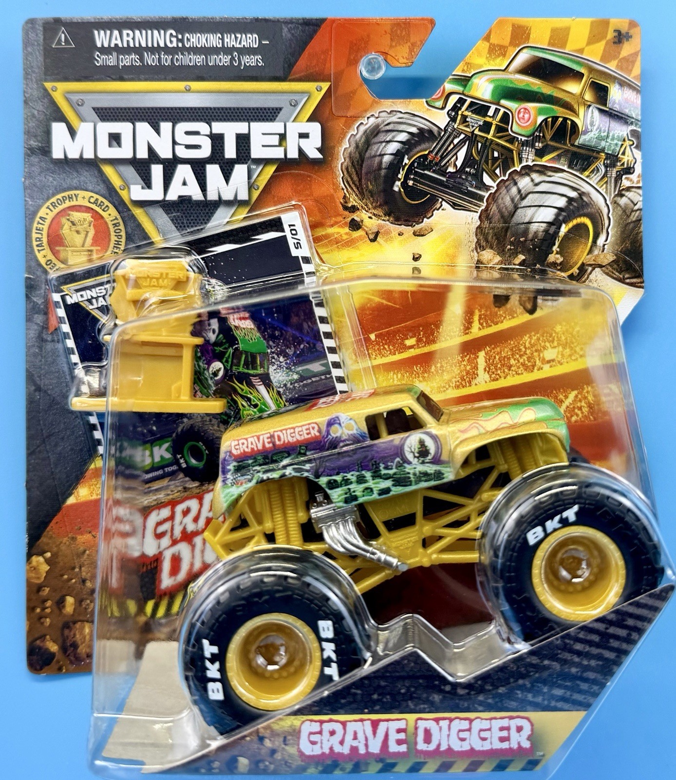 2026 Monster Jam GRAVE DIGGER Monster Trucks Series 01 Trophy