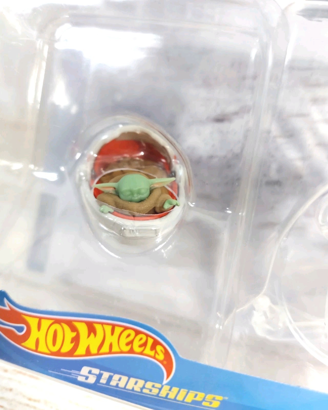 Star Wars Hot Wheels Starships MandalorianThe Child The Force Grogu Hover Pram