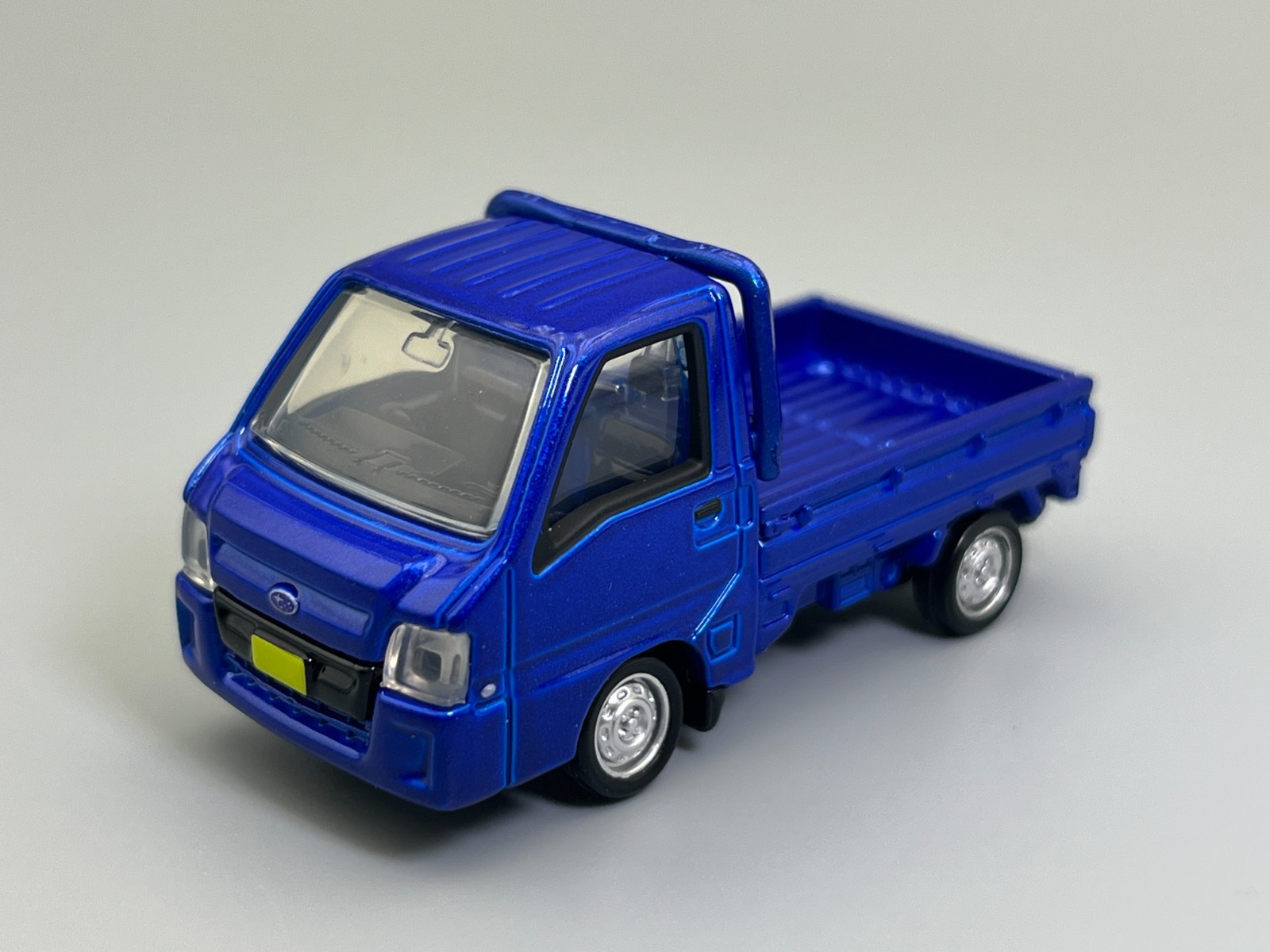 Subaru Sambar Kei Truck Blue Tomica Premium #27 1/55 scale