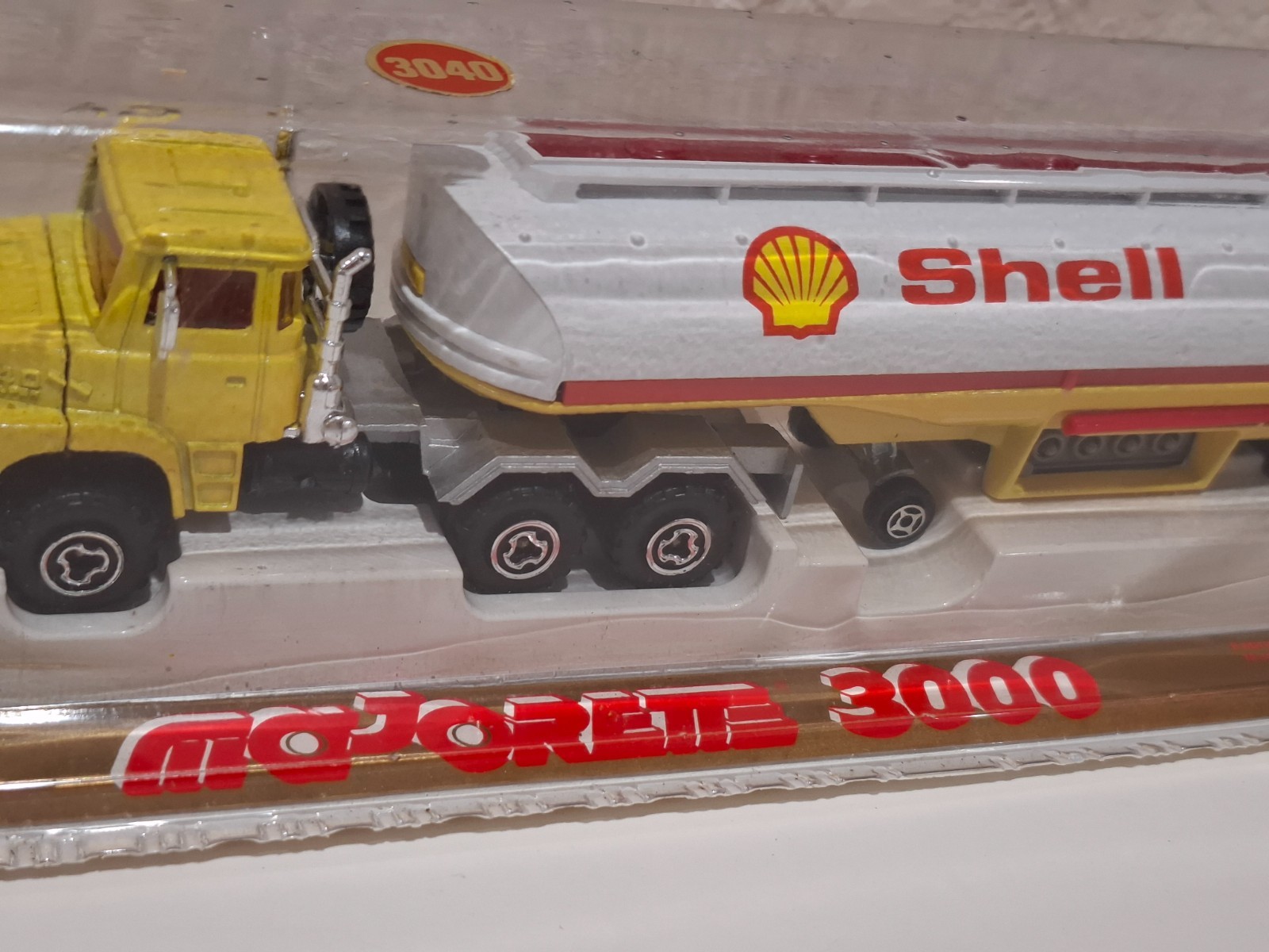 VINTAGE MAJORETTE 3000 SHELL PETROL TANKER SCANIA MADE IN FRANCE
