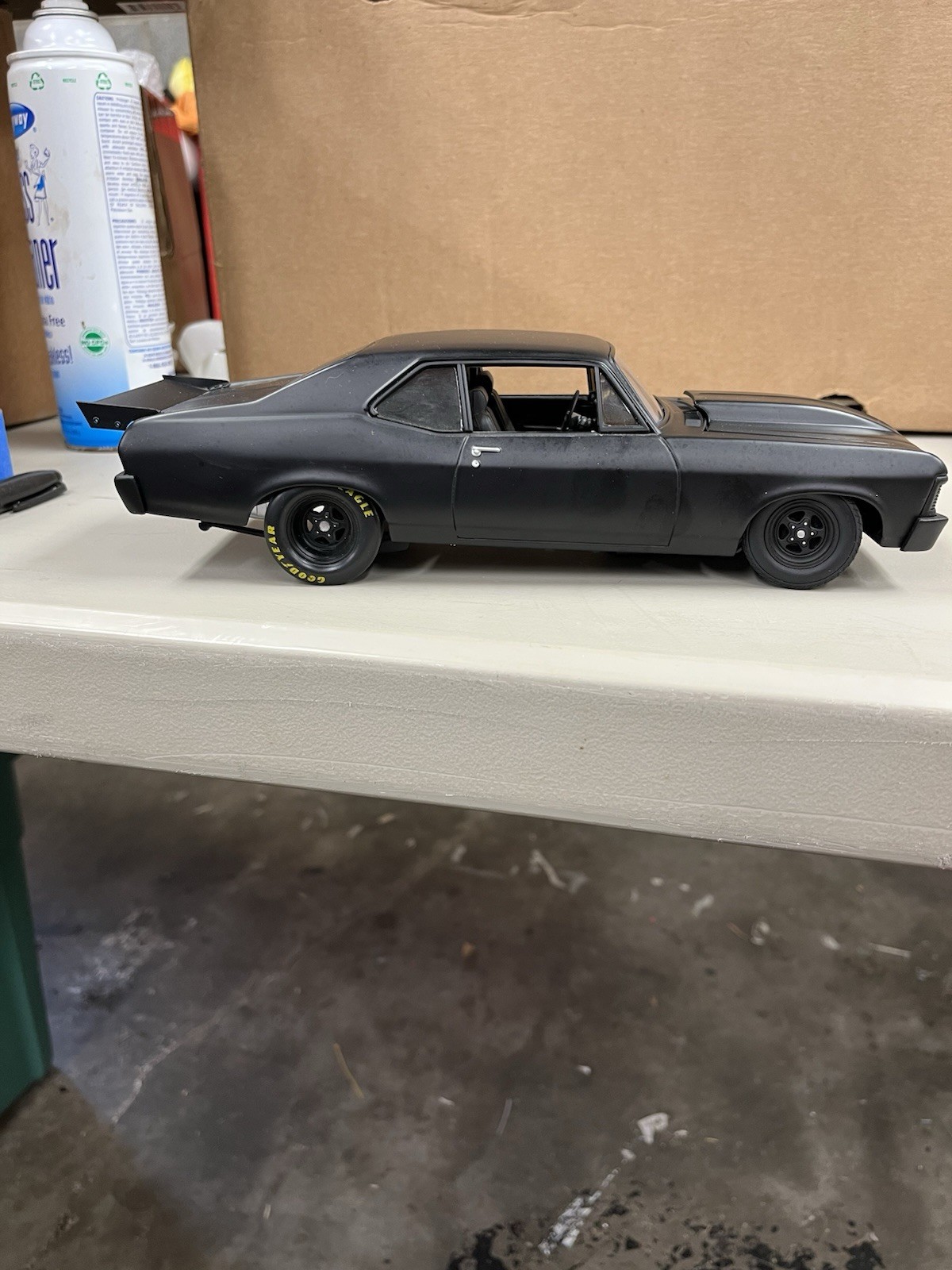 GMP 1320 Kings Blackout 1969 Chevrolet Nova 1:18 Diecast Black Limited