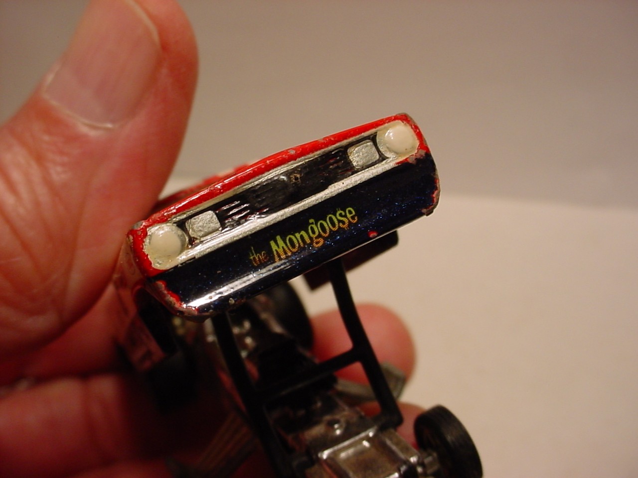 vintage Hot Wheels Drag Strip Plymouth Duster Mongoose funny car dragster