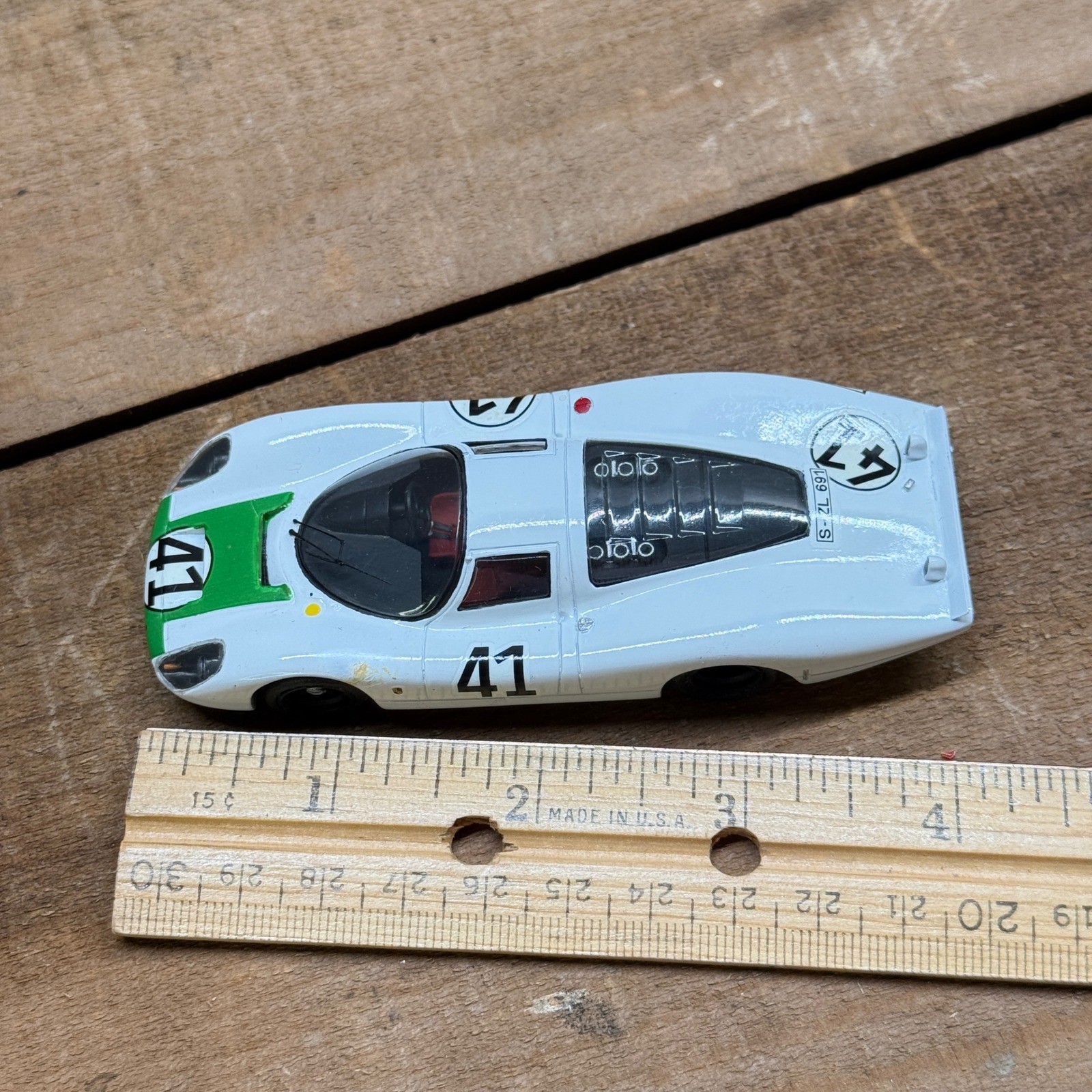 Provence Moulage Porsche 907L Le Mans 1967 Resin 1:43 Robb Brown Built Model Car
