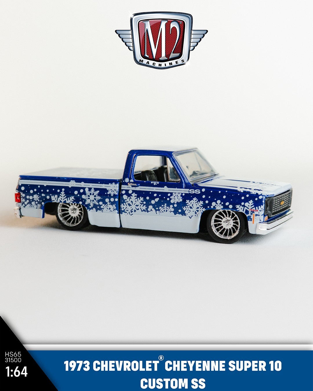 Hobby Exclusive 1973 Chevy Cheyenne Super 10 HS65 Limited Ed. Merry Christmas