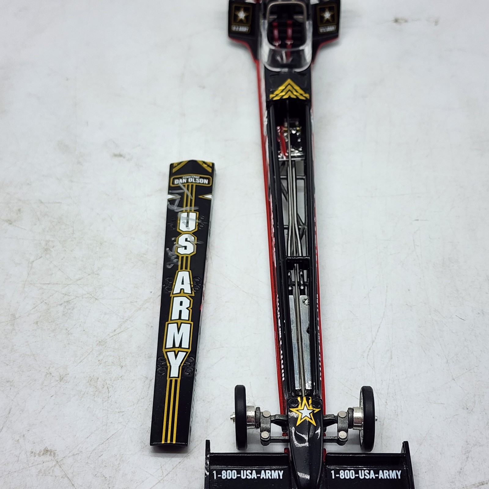 36D Matco Tools 1:24 2002 Tony Schumacher Army Dragster TSA2422R 1 of 2,750