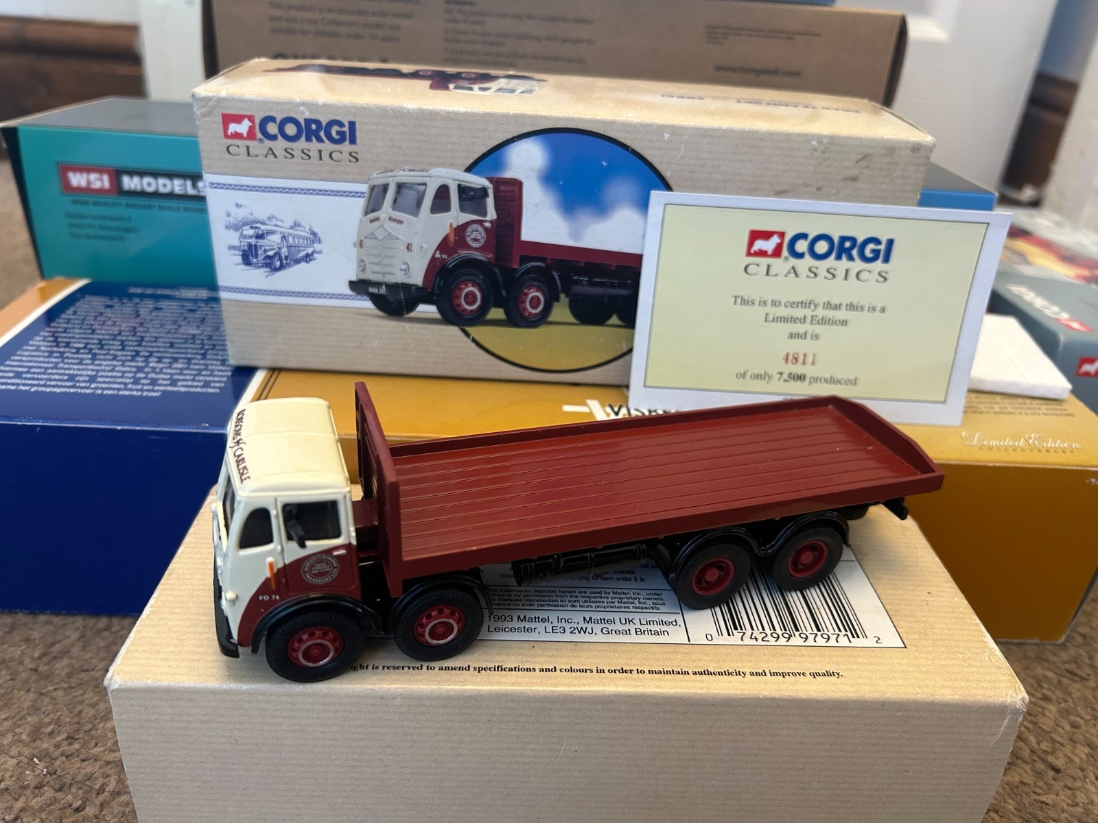 Corgi Classic 97971 Foden 8 Wheel Flatbed Robsons of Carlise 1/50