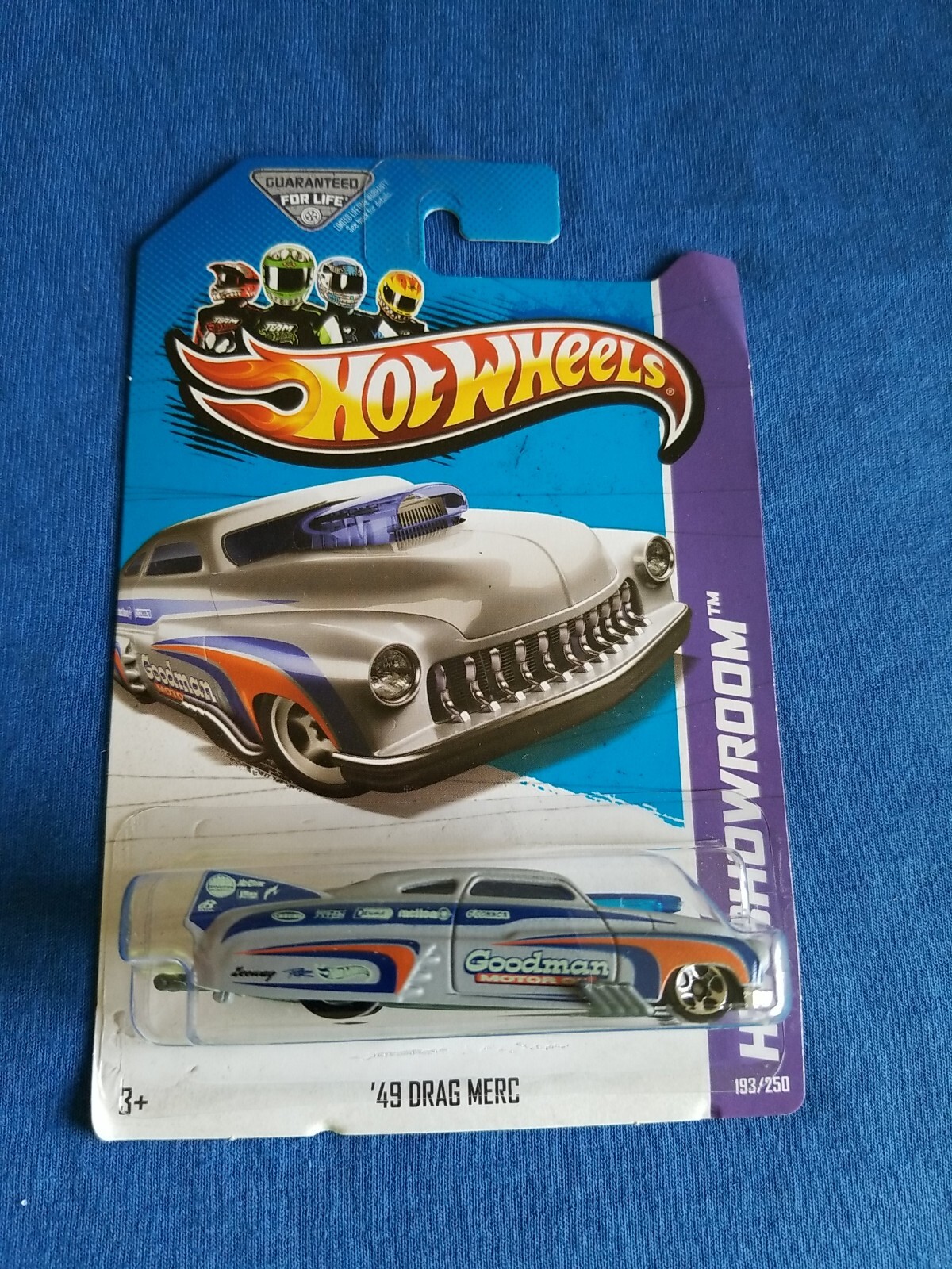 2013 Hot Wheels ’49 DRAG MERC Gray 193/250 LITTLE BEND Garage KMART COLOR