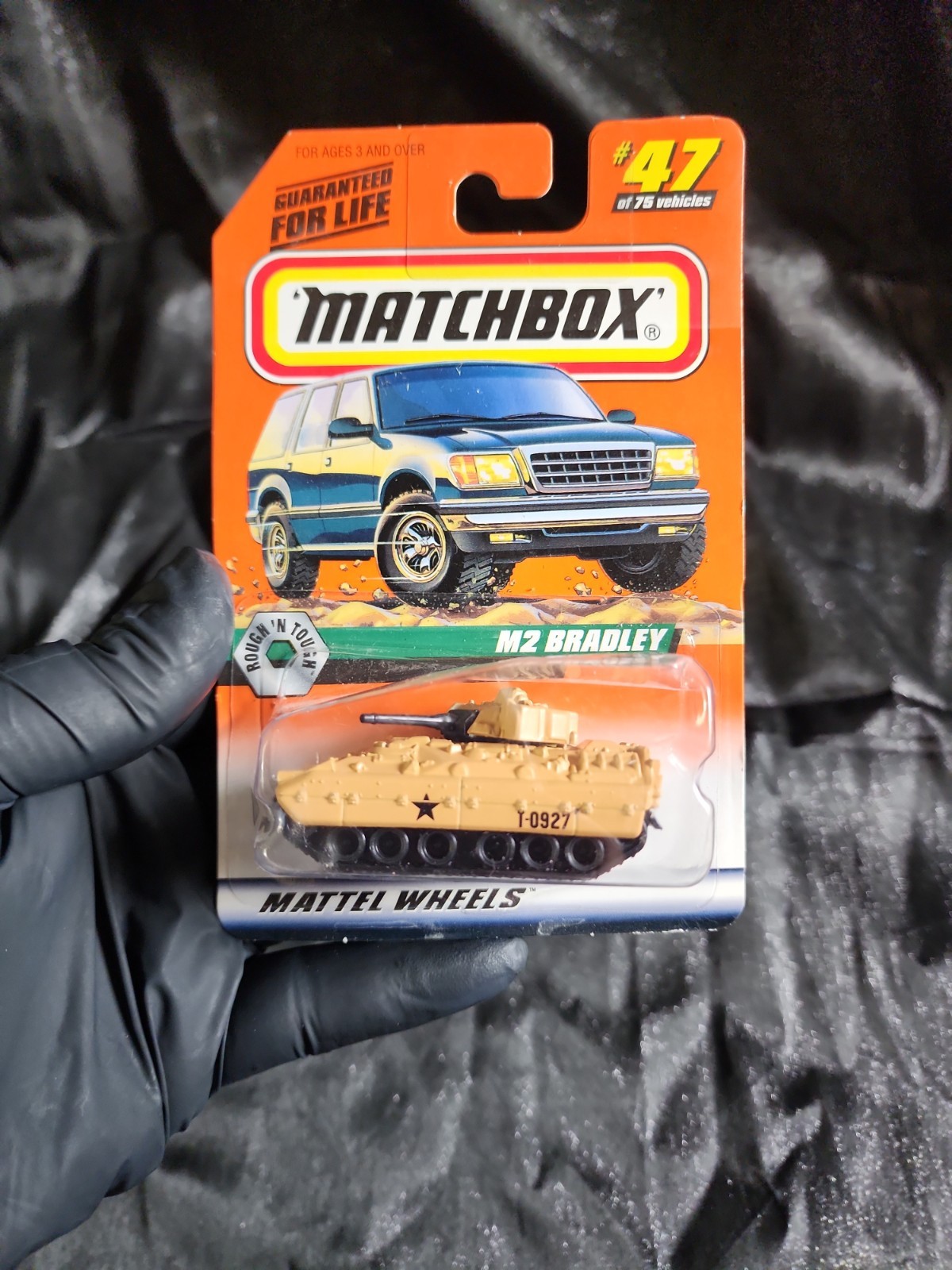 Matchbox Rough N Tough M2 Bradley Tank Military T-0927 Tan