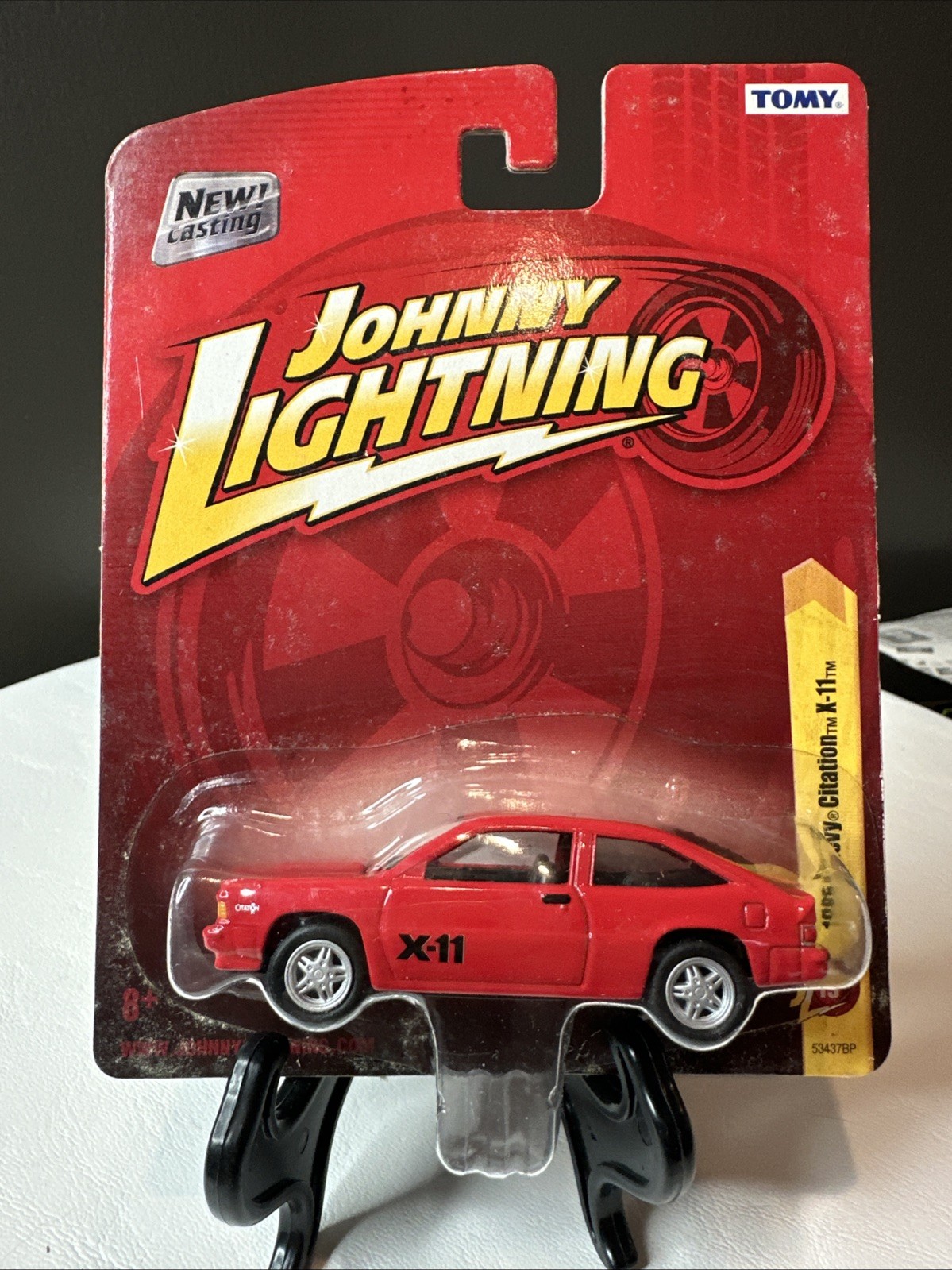 Johnny Lightning Forever 64 1985 Chevy Citation X-11 Hatchback Red 1:64 Scale