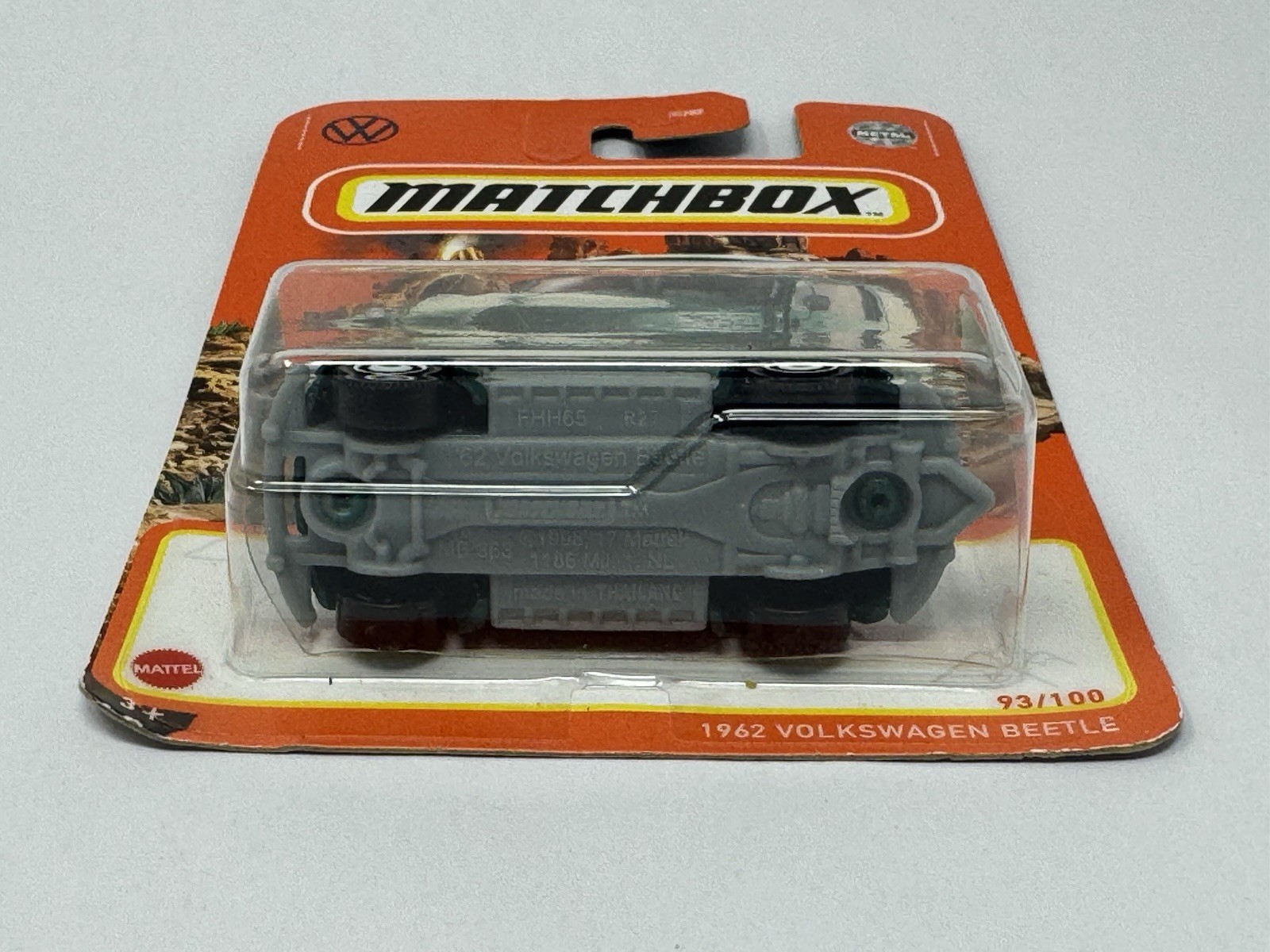 Matchbox Dark Green 1962 VW Volkswagen Beetle Bug 93/100 A13