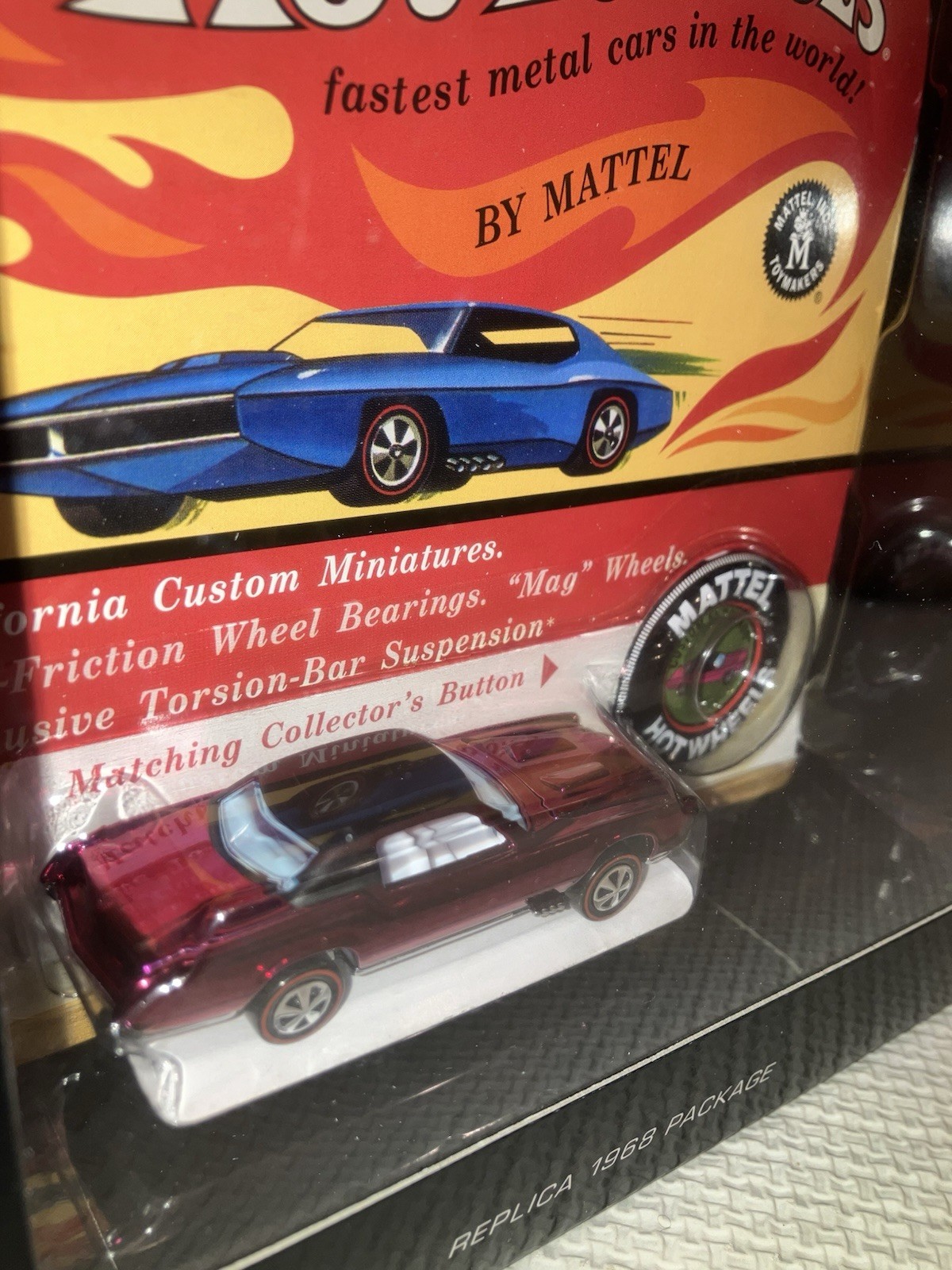Hot Wheels Redline CUSTOM ELDORADO, Mint In Box, RLC Original 16, 2/5000 SWEET!