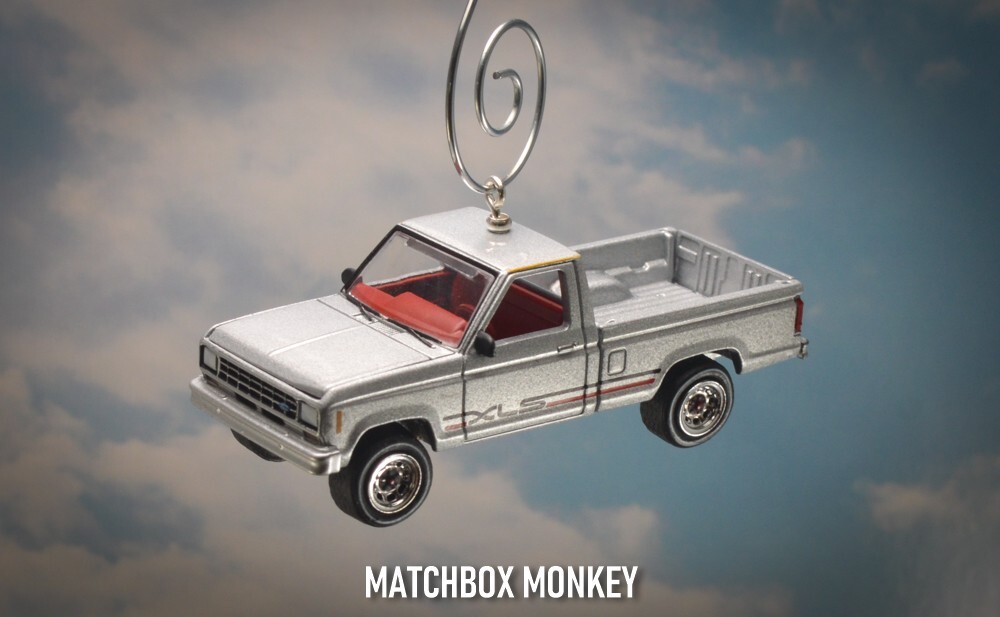 1983 Ford Ranger XL Pickup Truck Custom Christmas Tree Ornament 4X4 RARE Adorno