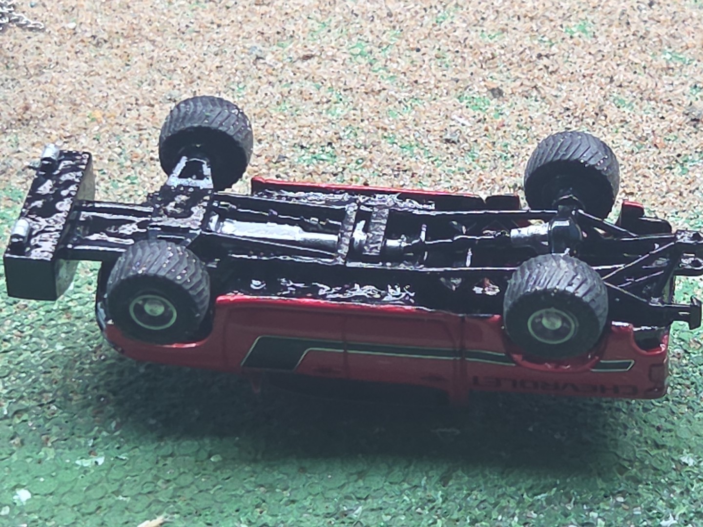 CUSTOM BUILT 1:64 4×4 GreenLight 2020 PULLING TRUCK puller Chevy CHEVEROLET Ertl