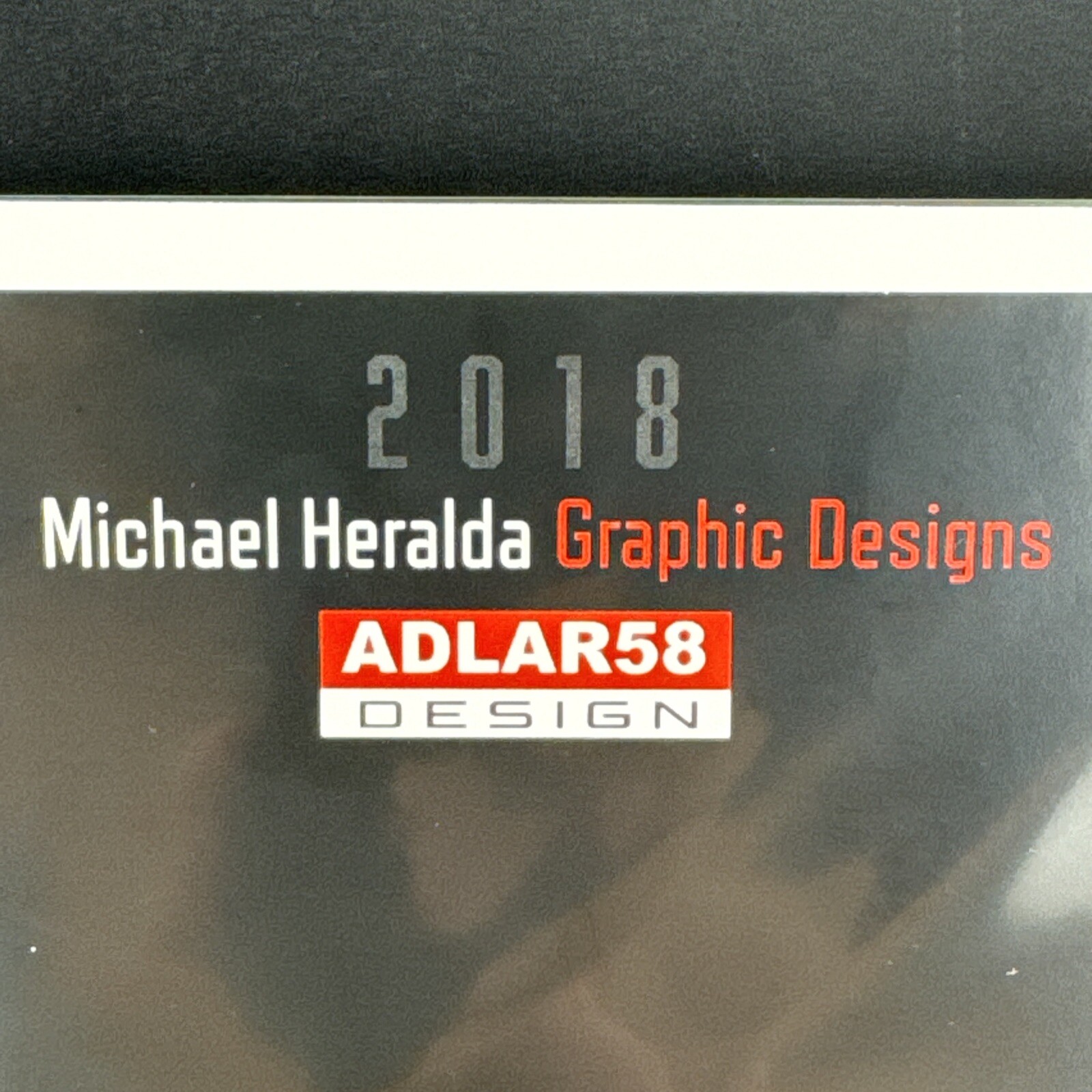 2018 Hot Wheels MICHEAL HERALDA Convention E SHEET Poster E-Sheet MAZDA MUSTANG
