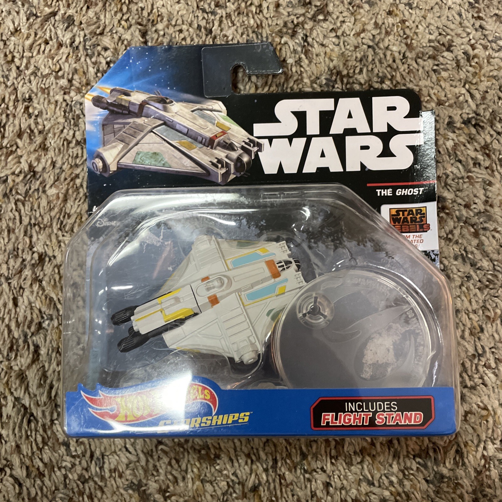 Lot Of 9 Star Wars Hot Wheels Rogue One Starships NEW With Stand