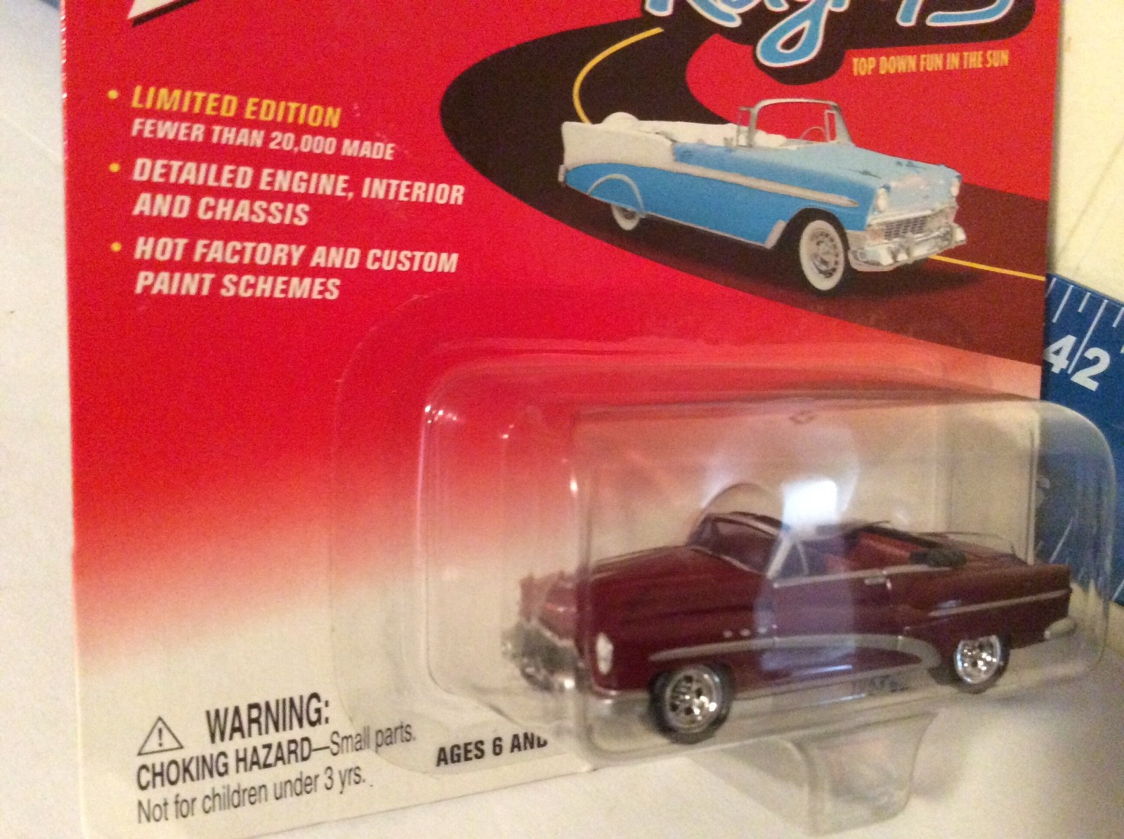 1953 Buick super Johnny lightning rag tops 2003 CONVERTIBLE 1/64