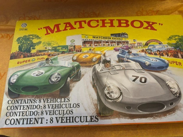 Matchbox Collectors – 70 Years Special Edition Set [8 – 1:64 Scale Cars] – NEW
