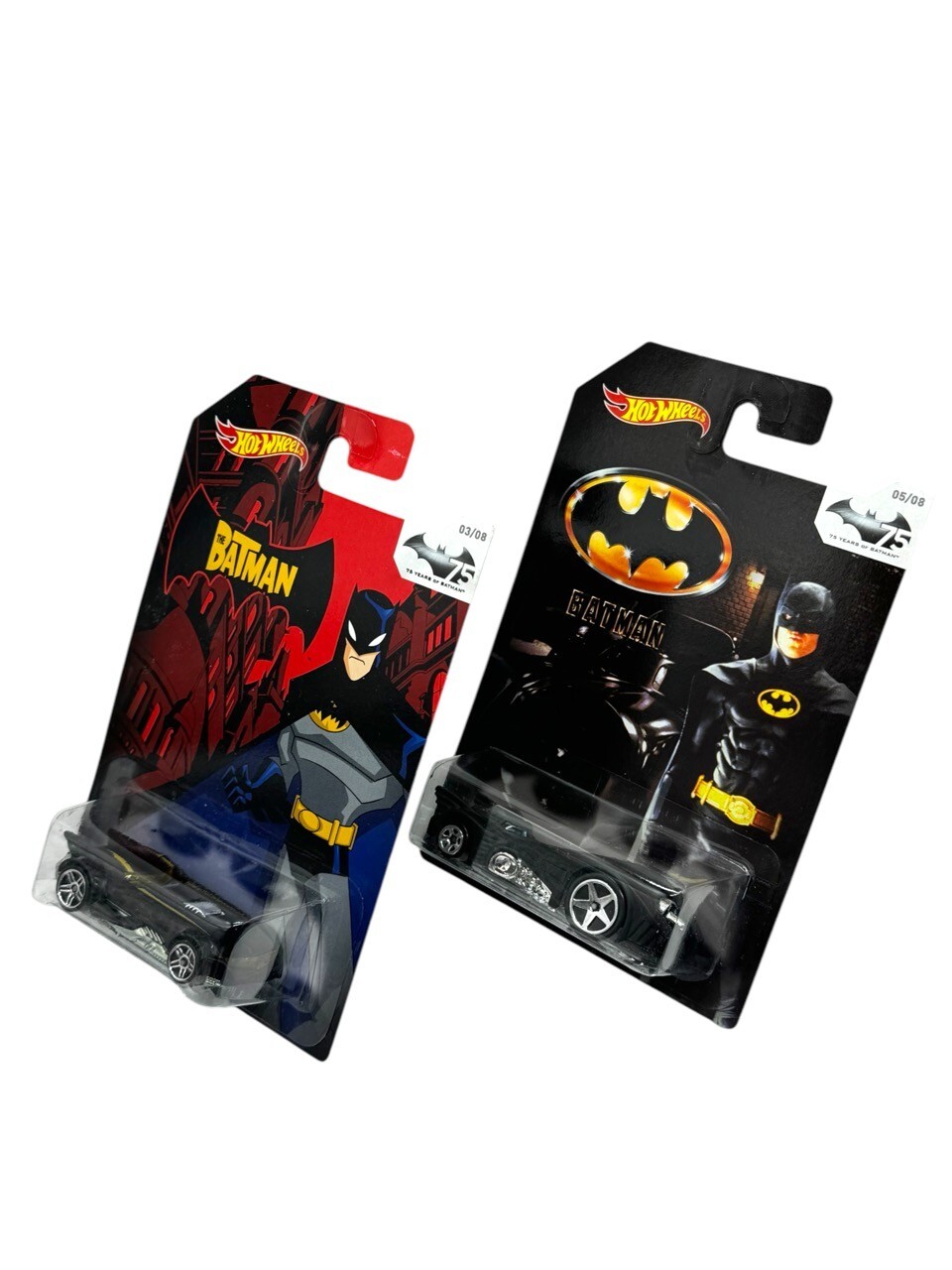 New/Sealed 2014 Hot Wheels 75 Years of Batman BATMOBILE #5/8 #3/8 Free Shipping!