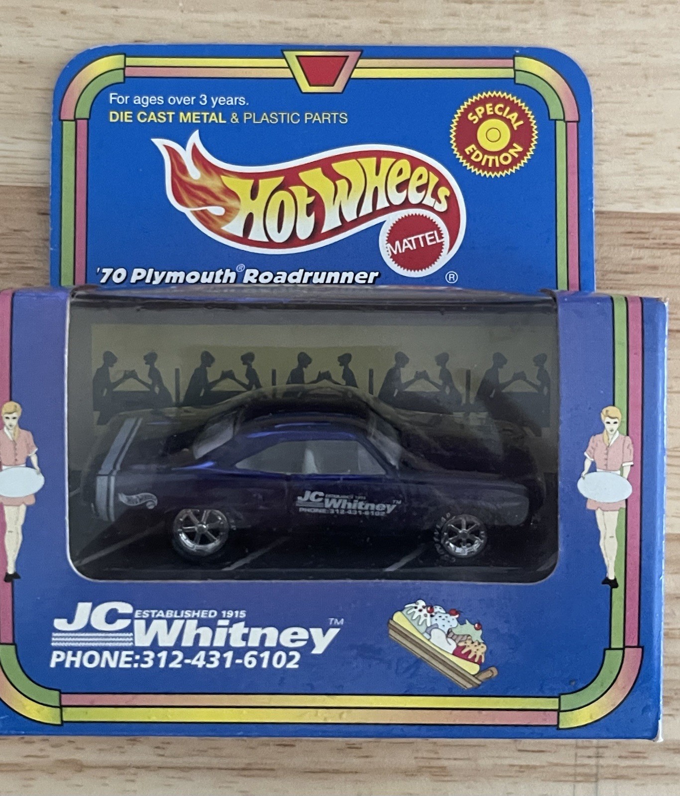 Hot Wheels Special Edition ‘70 Plymouth Roadrunner JC Whitney 1999