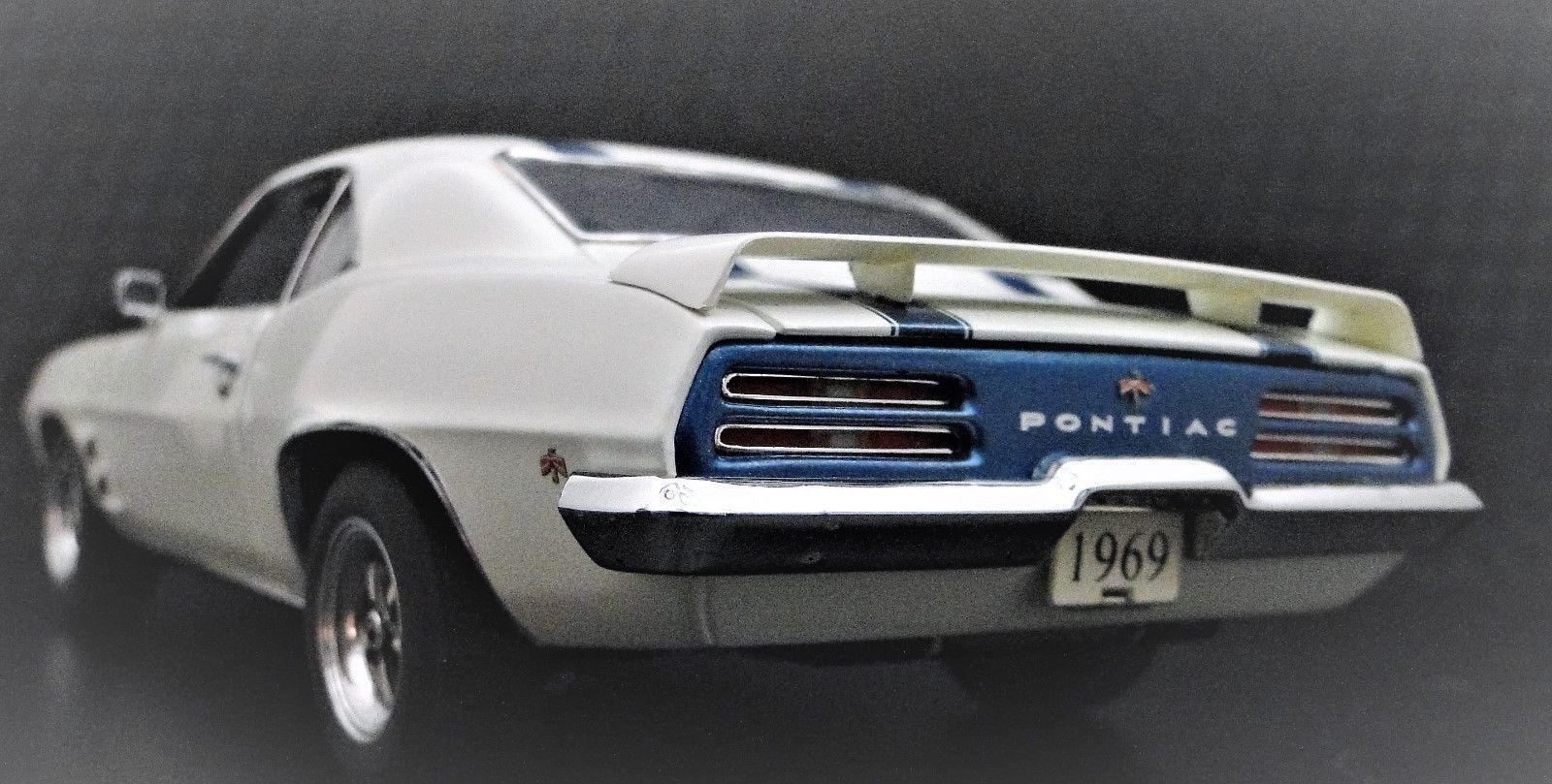 Pontiac Trans Am Firebird Race Car Custom Built Metal Model 1:24 18Racing12 1967