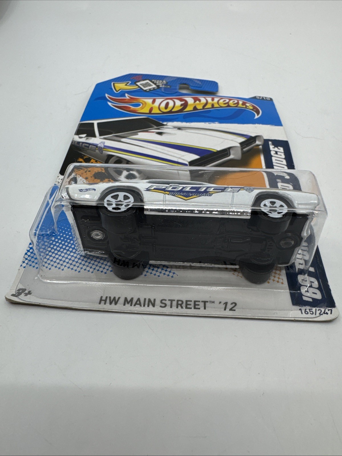 Hot Wheels Lot of 6 HW Main Street Workshop Police Muscle Cars Carded New