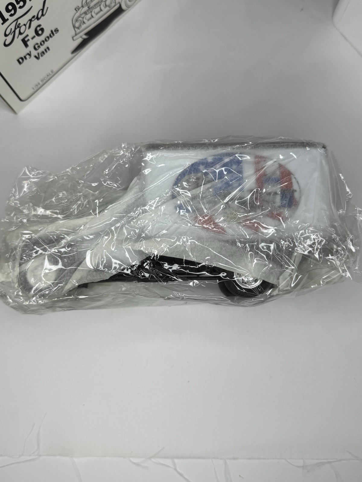 1951 Ford F-6 Die Cast Dry Goods Van 1/34 Scale New In Box Vintage