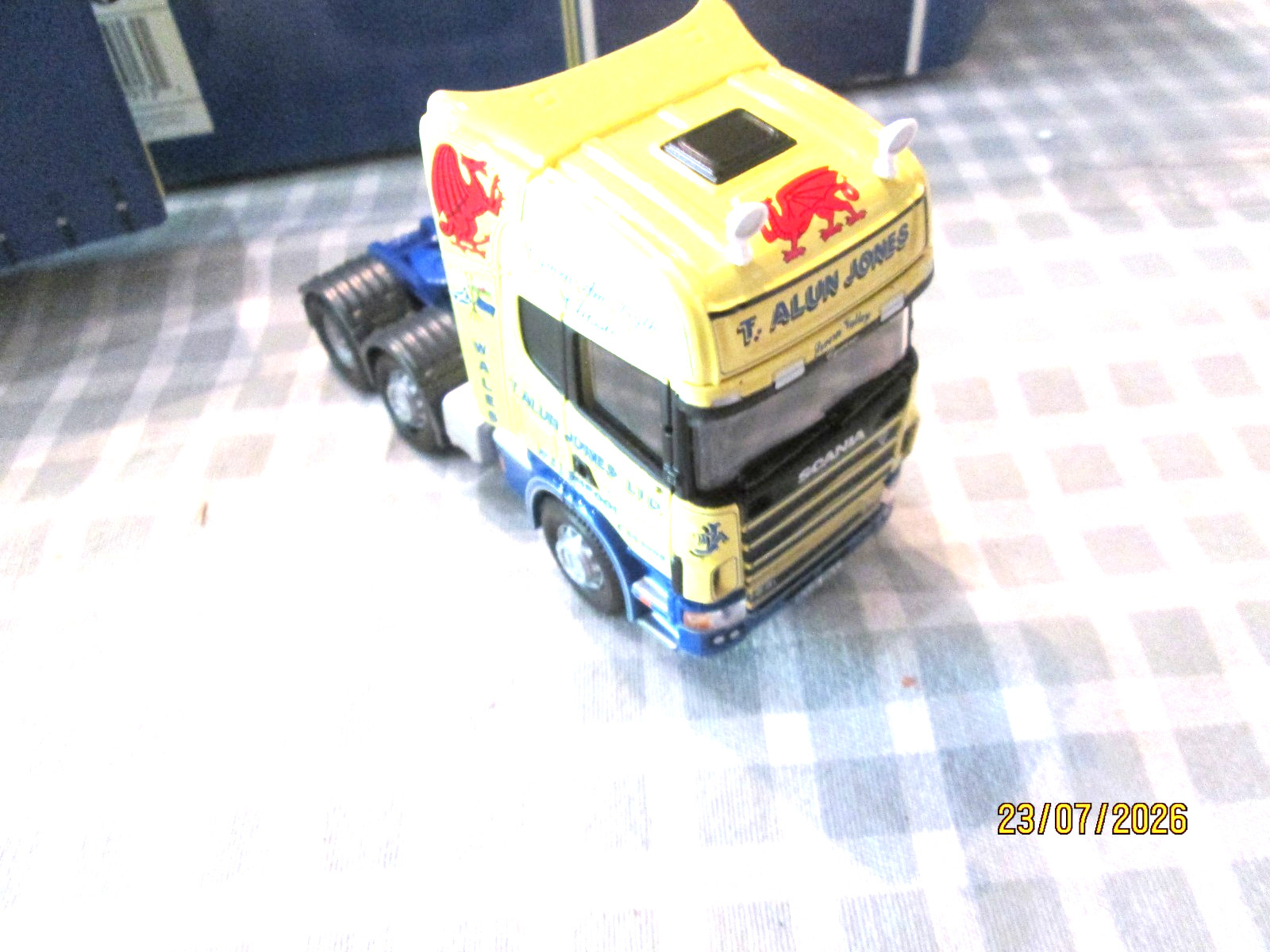 Corgi CC12913 1:50- Scania Topline Curtainside -T Alun Jones Ltd – Boxed