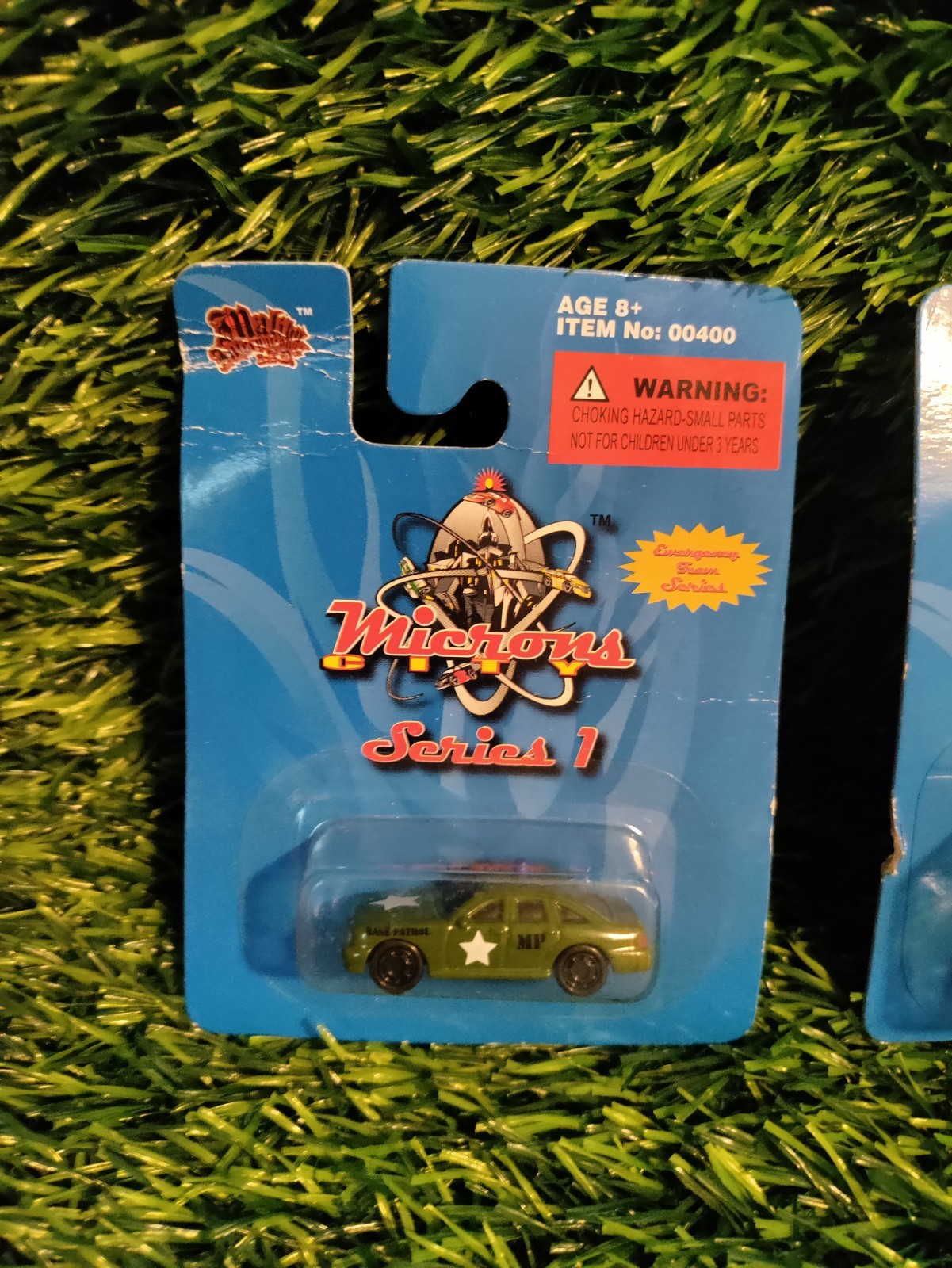 2 MALIBU INTERNATIONAL MICRONS SERIES 1 MILITARY POLICE CAR & Emergency