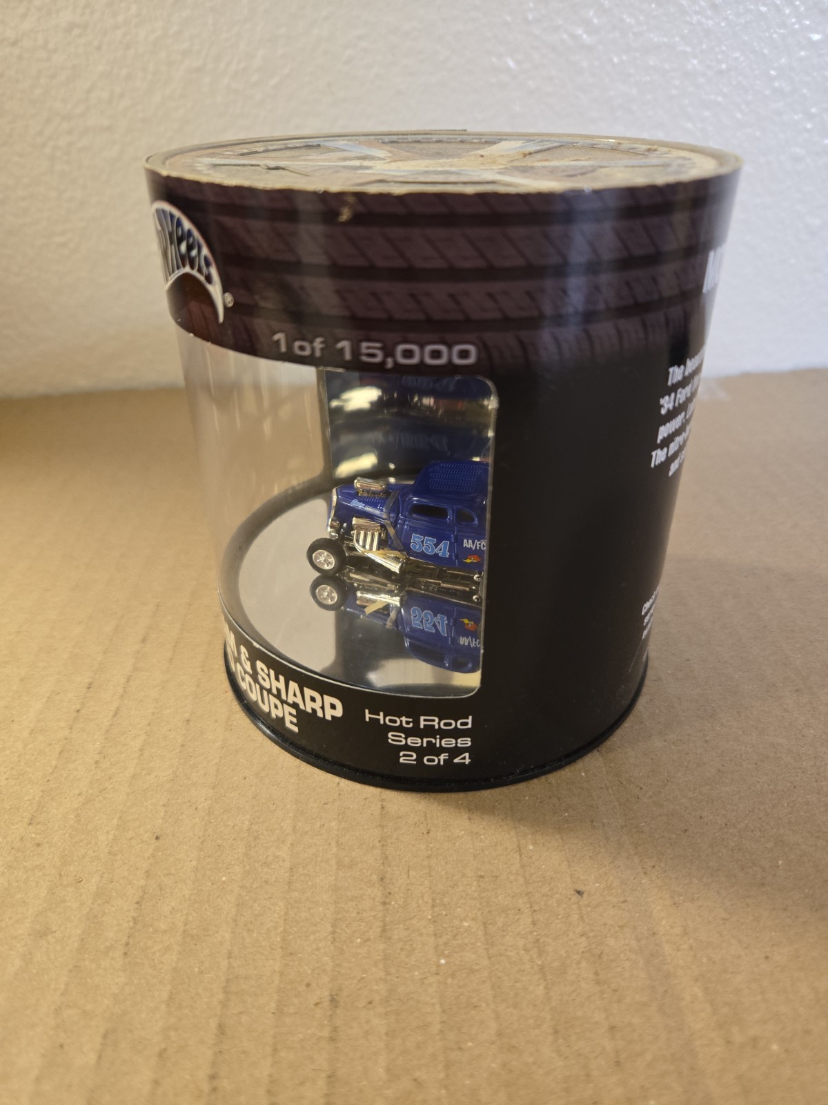 Hot Wheels Mooneyham & Sharp ’34 Ford Coupe Hot Rod Series 1:64 Blue LE