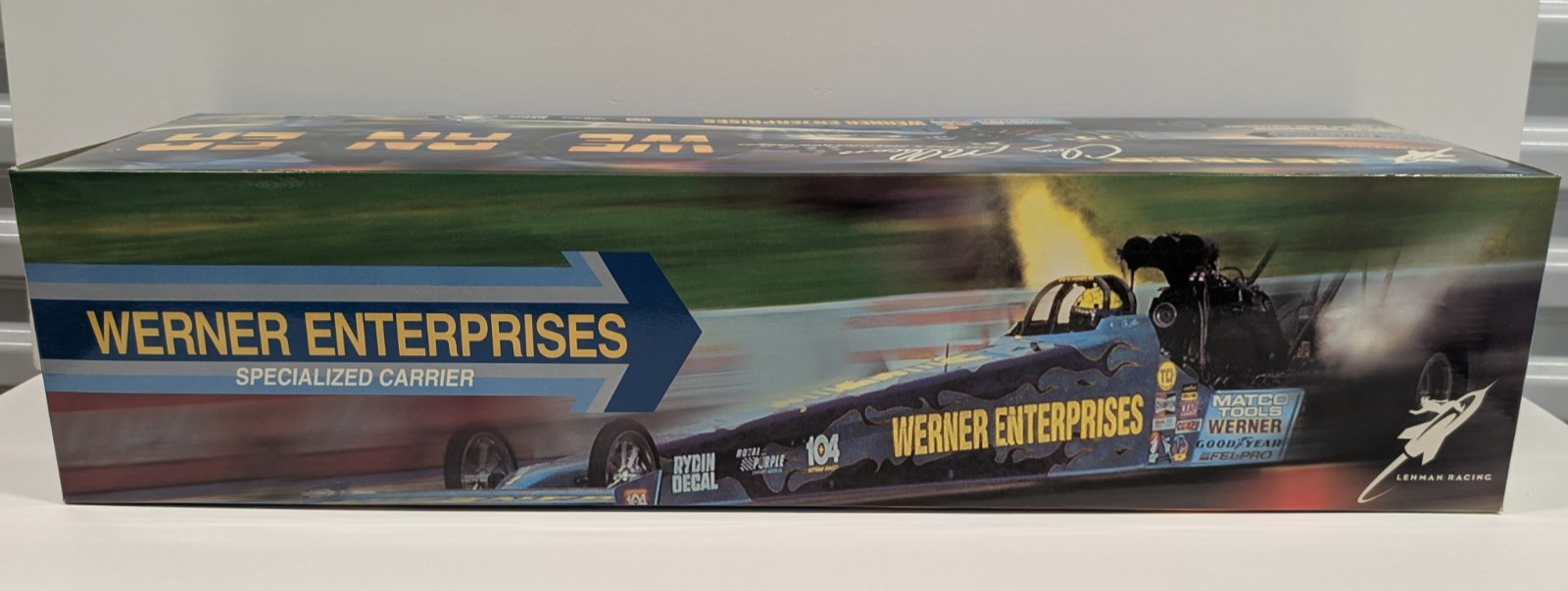 Milestone Werner Enterprises Clay Millican 1/16 Scale Top Fuel Dragster NHRA