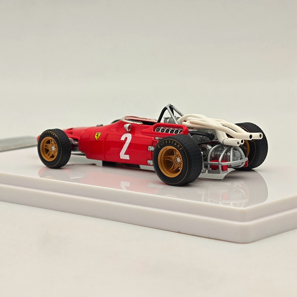 1:43 Classic 1967 F1 Racer #2 Italy GP “Chris Amon” Red Resin Model US In Stock