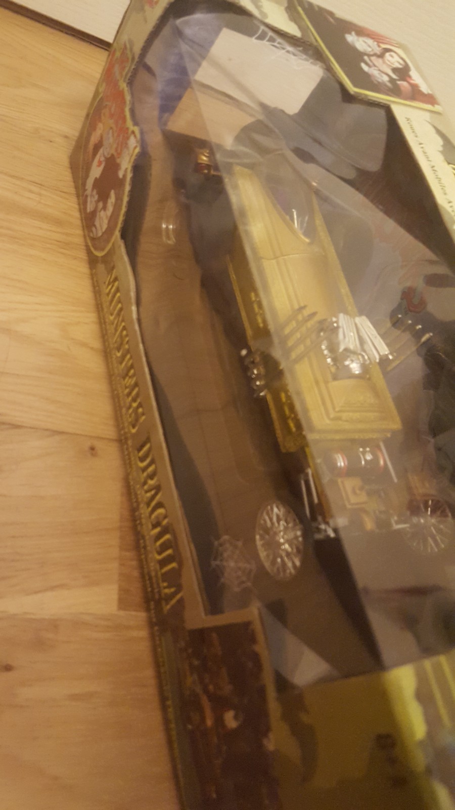 joyride munsters dragula 33266 1/18 diecast movie coffin dragster car boxed