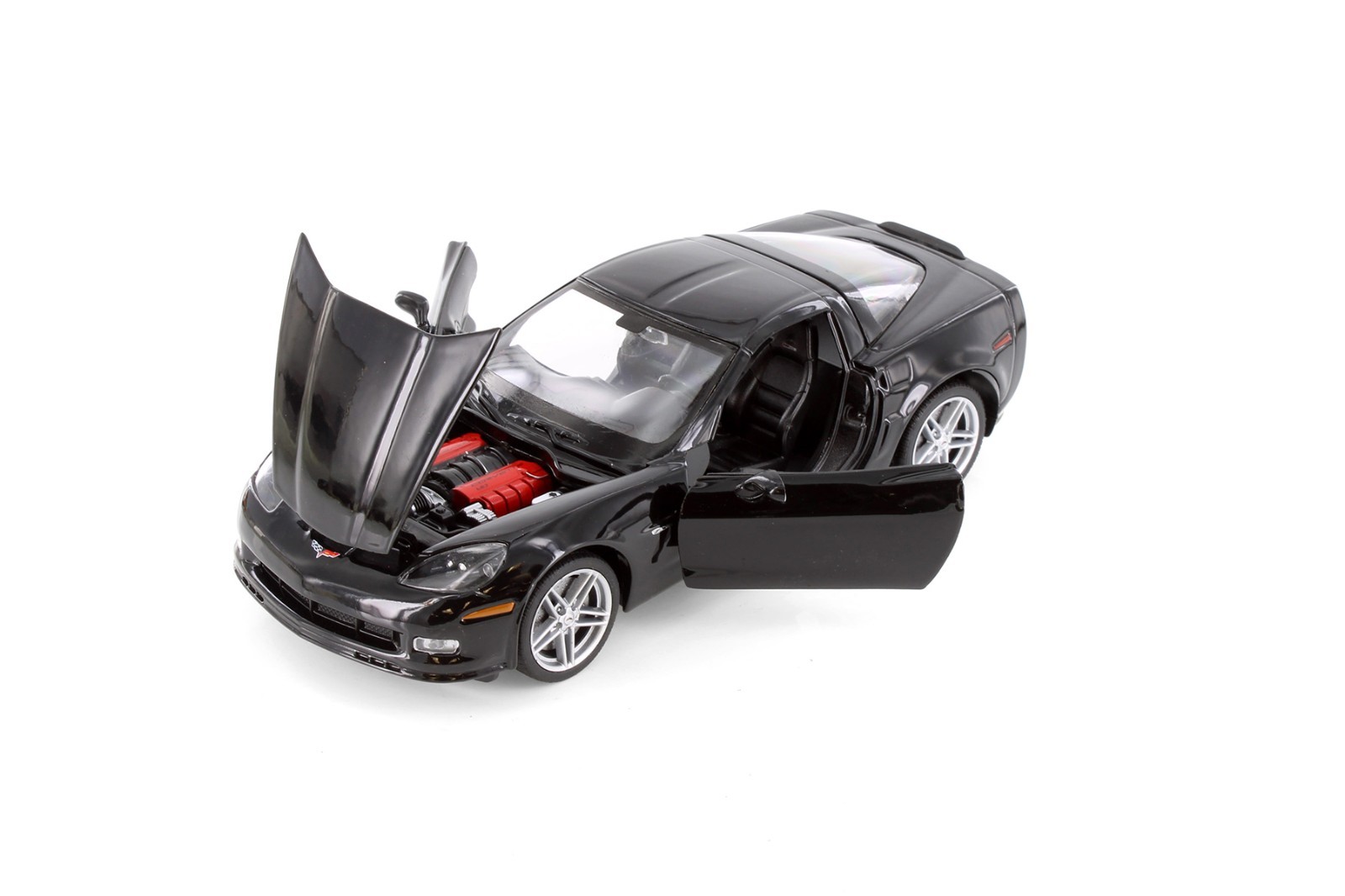 2007 CHEVY CORVETTE HARD TOP WELLY 22504/4D 1/24 DIECAST CAR