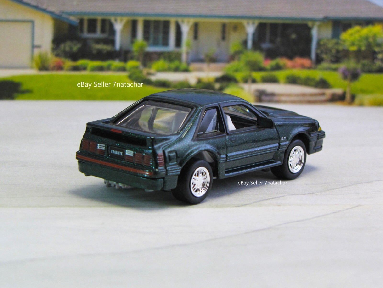 1987 – 1993 Ford Mustang GT Fox Body Hatchback Model 1/64 Scale Wheels Limited