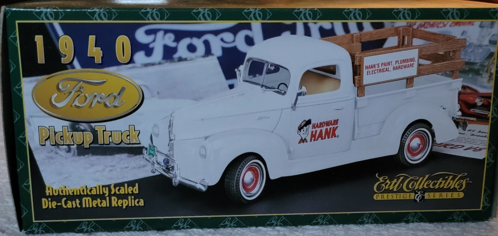 ERTL Collectibles 1940 Ford Pickup Truck Prestige Series Diecast 1/25 Scale 1994