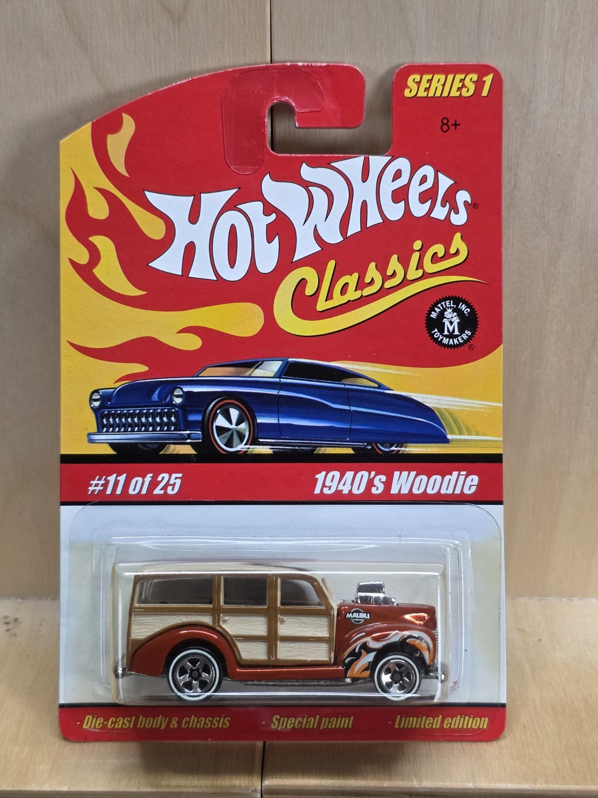Hot Wheels Classics 1940’s Woodie – Complete Color Variation Set